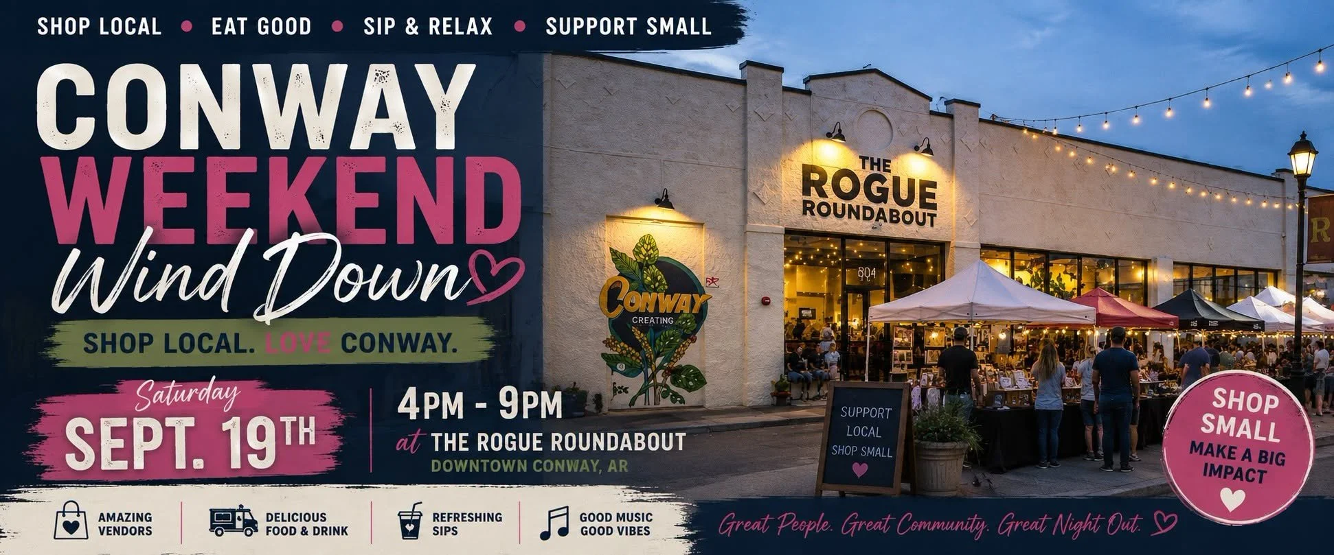 Conway Weekend Wind Down