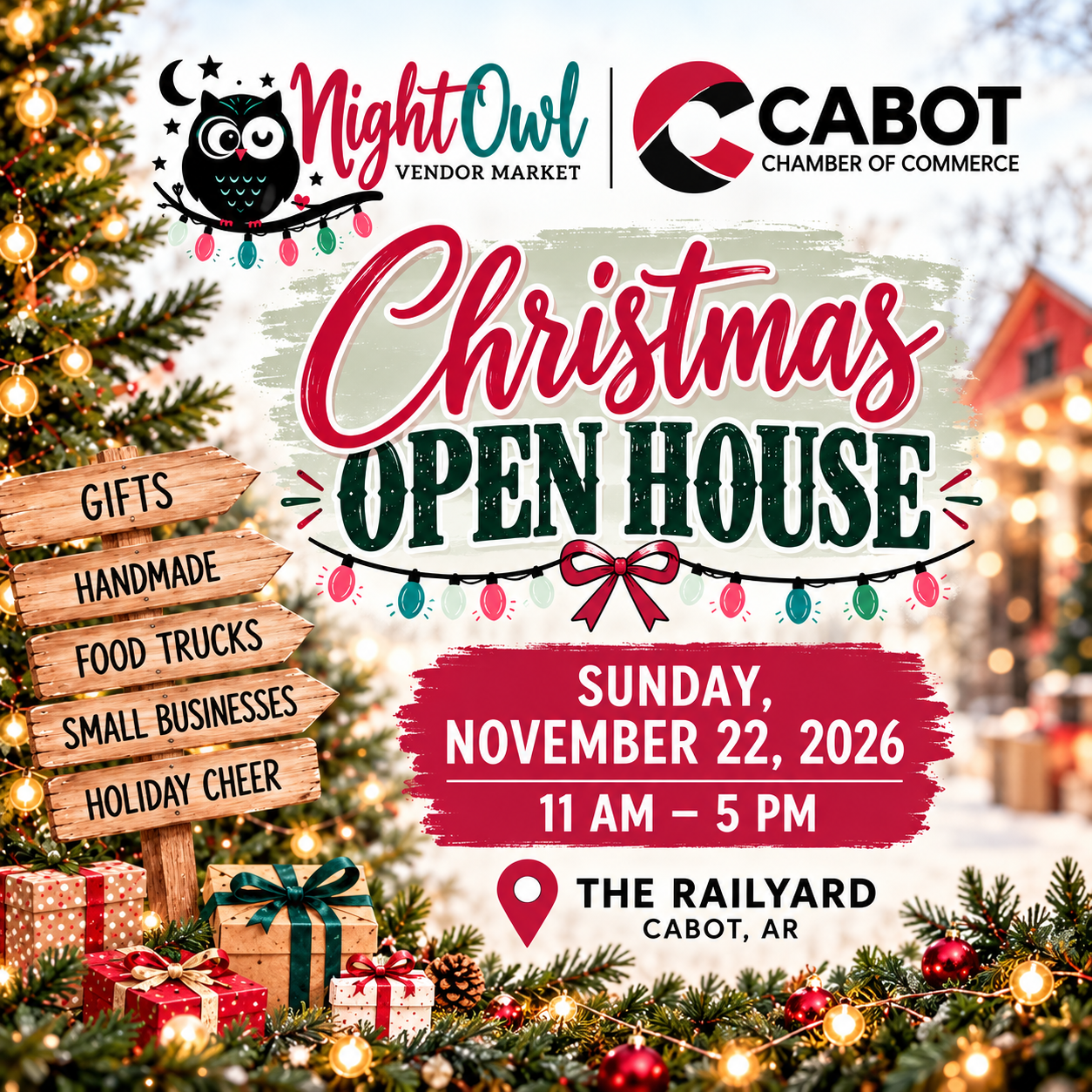 Night Owl Cabot Chamber Open House