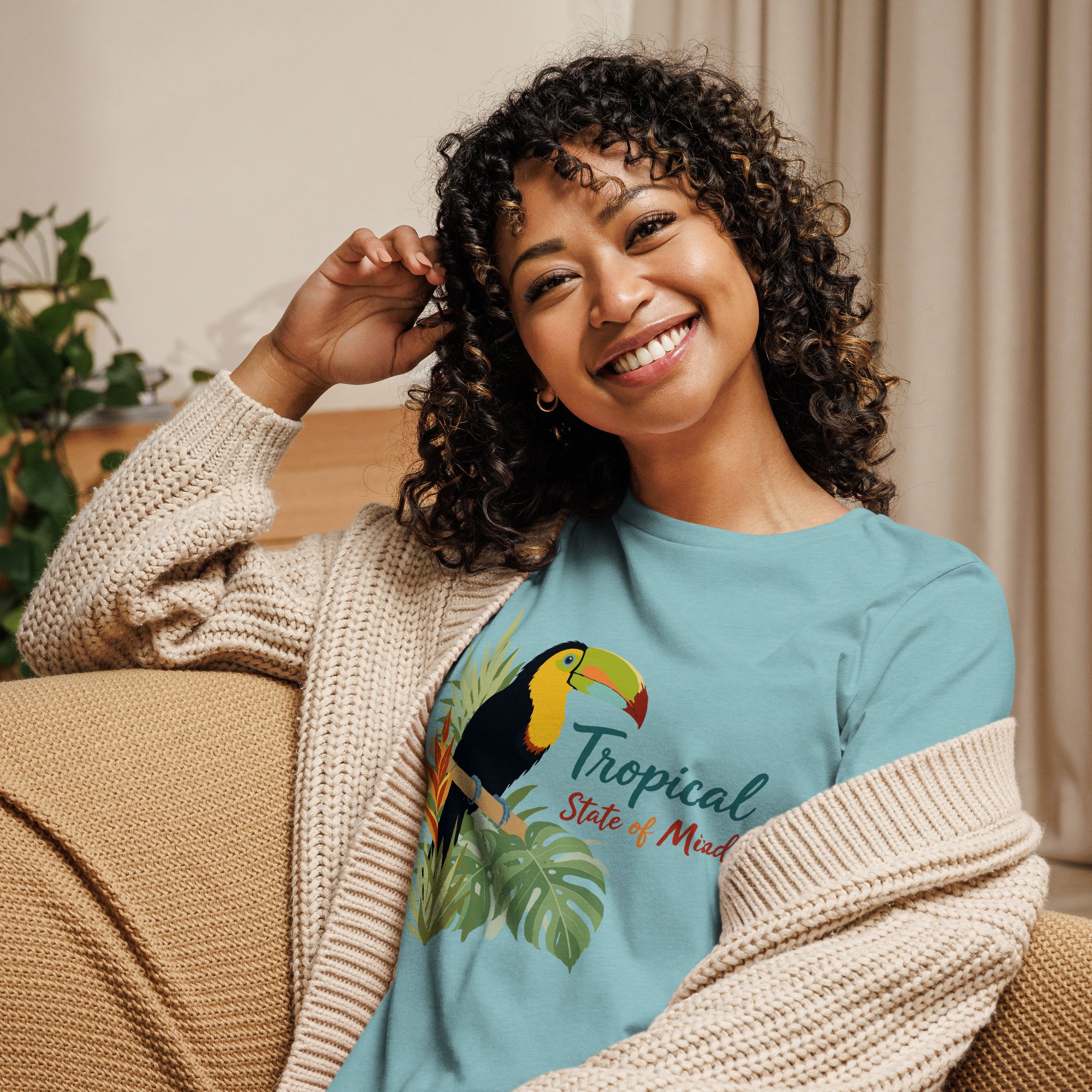 Tropical State of Mind Women's Relaxed T-Shirt