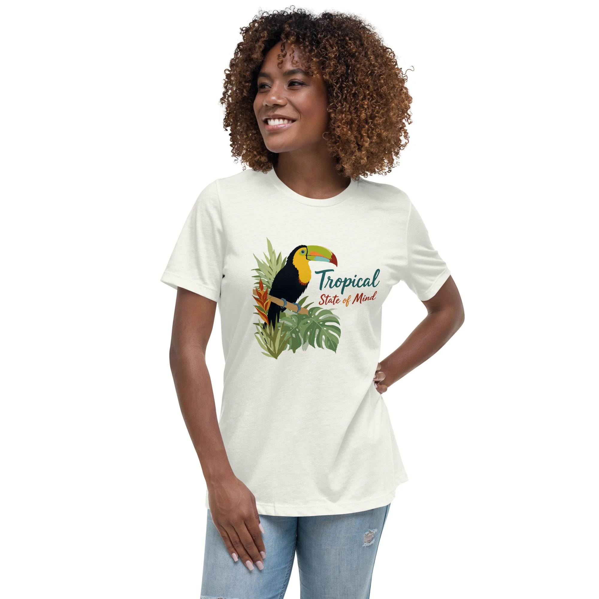 Tropical State of Mind Women's Relaxed T-Shirt
