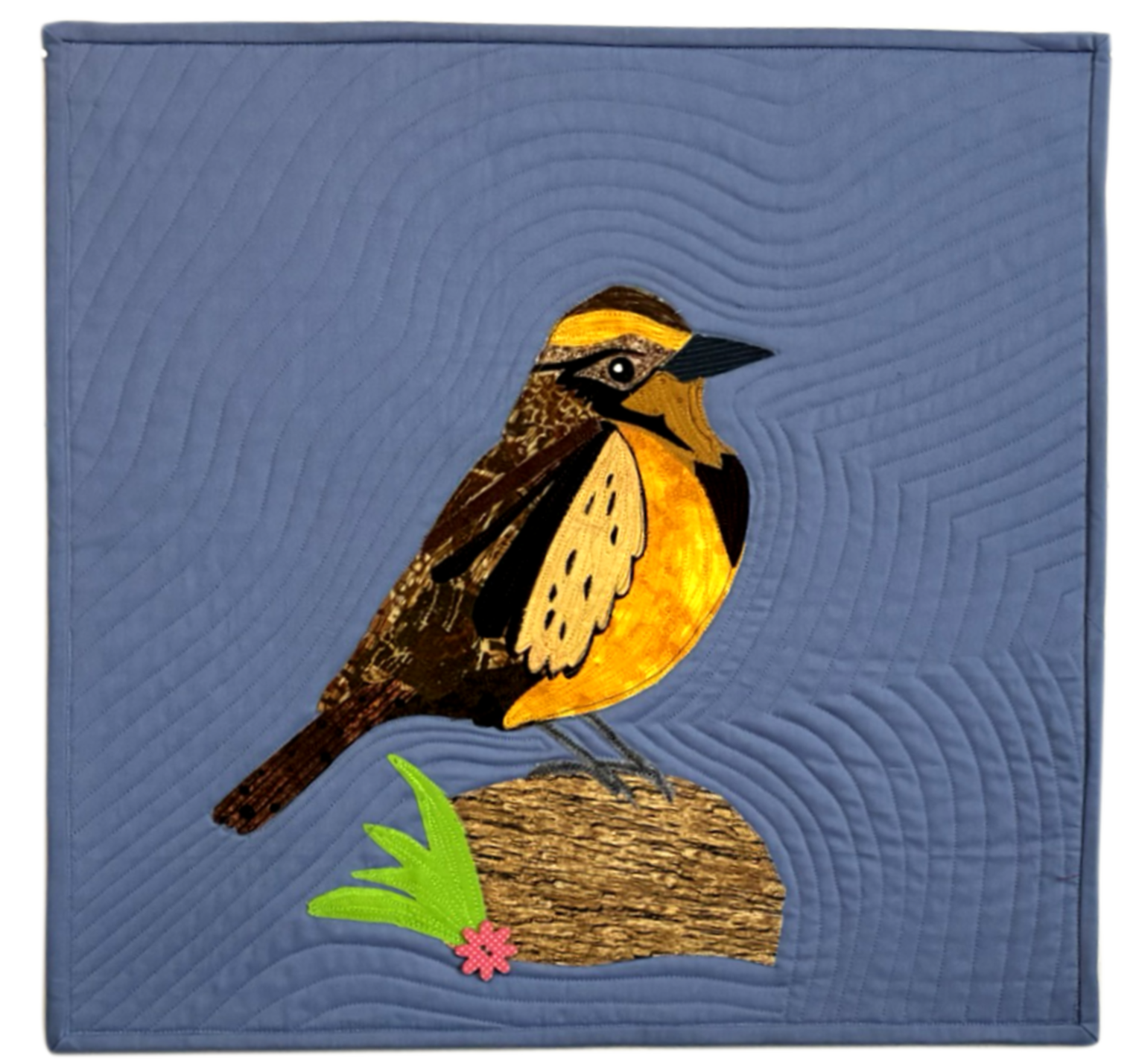 Golden Song 20" x 20"