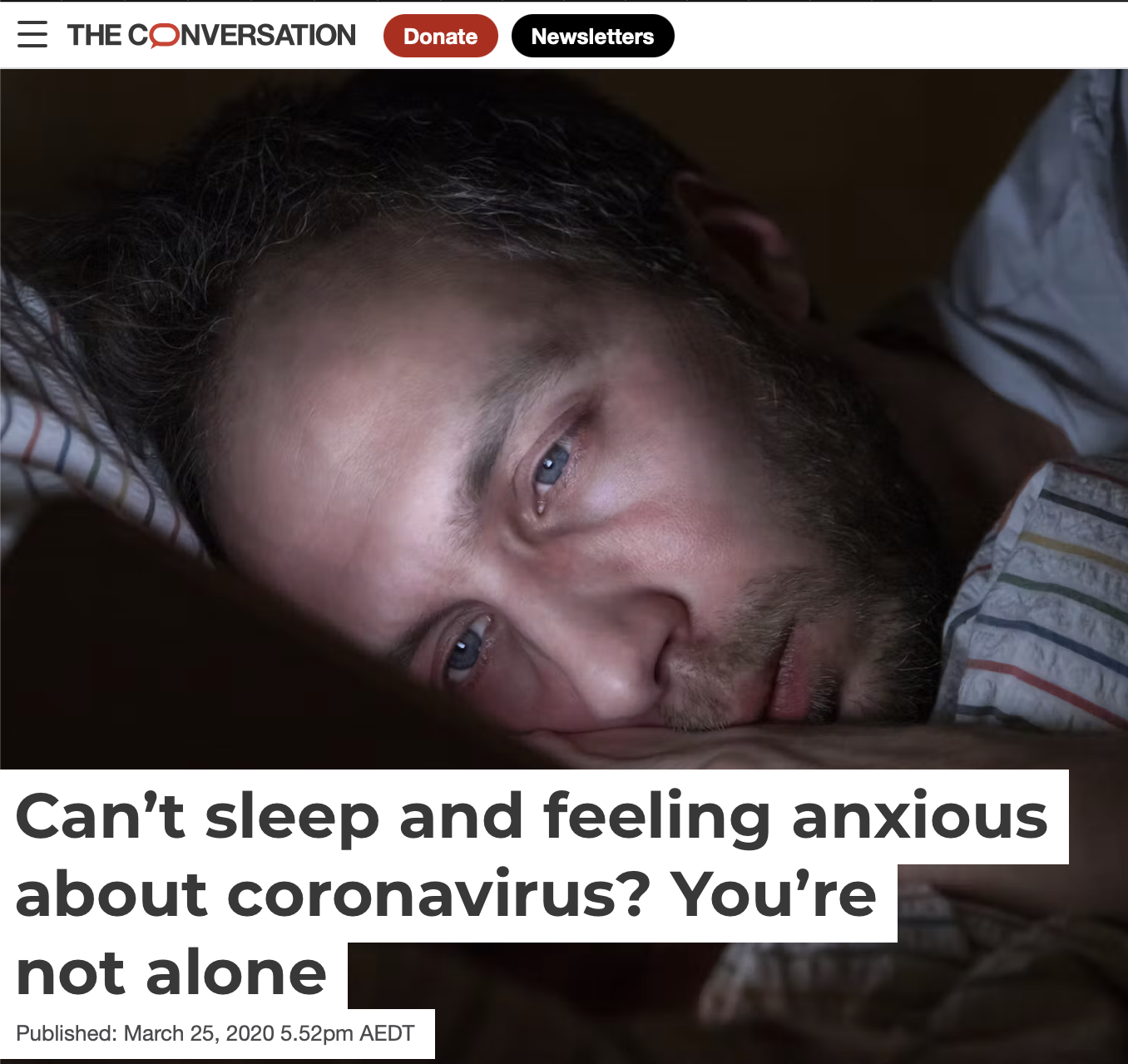 In the Media - The Conversation