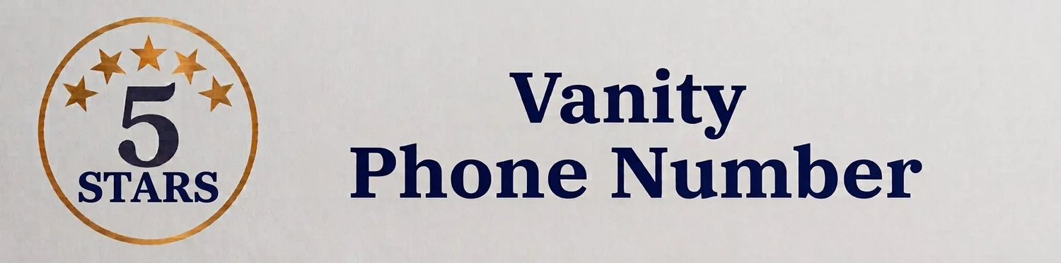 5 Stars Vanity Phone Numbers 