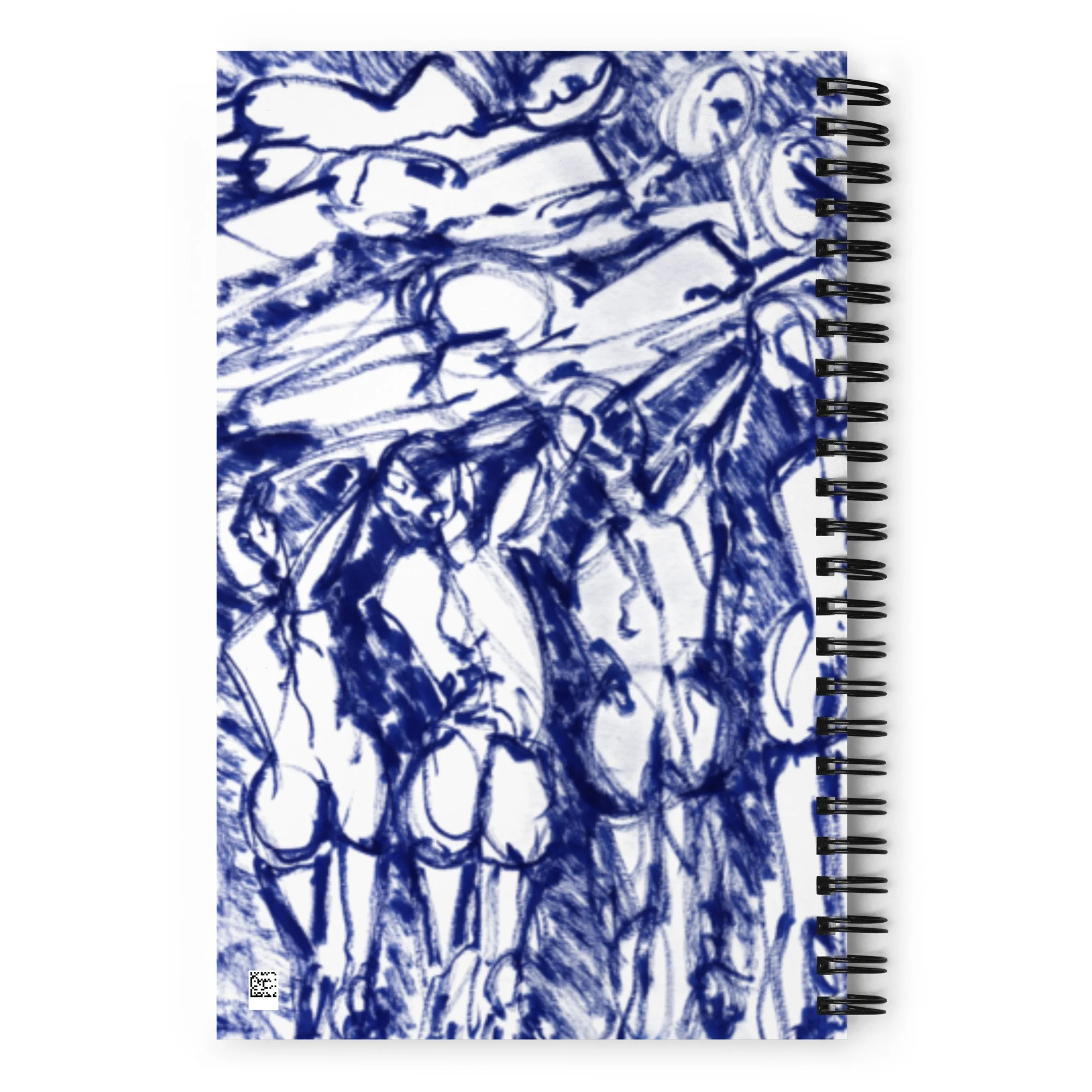 La Plage spiral notebook