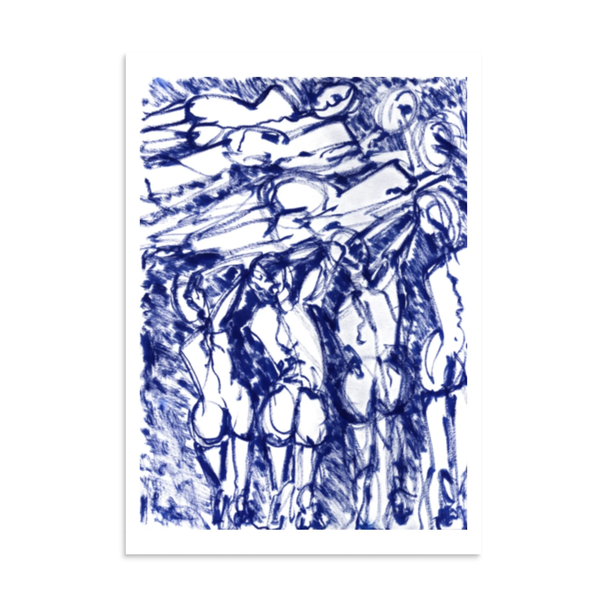 La plage poster