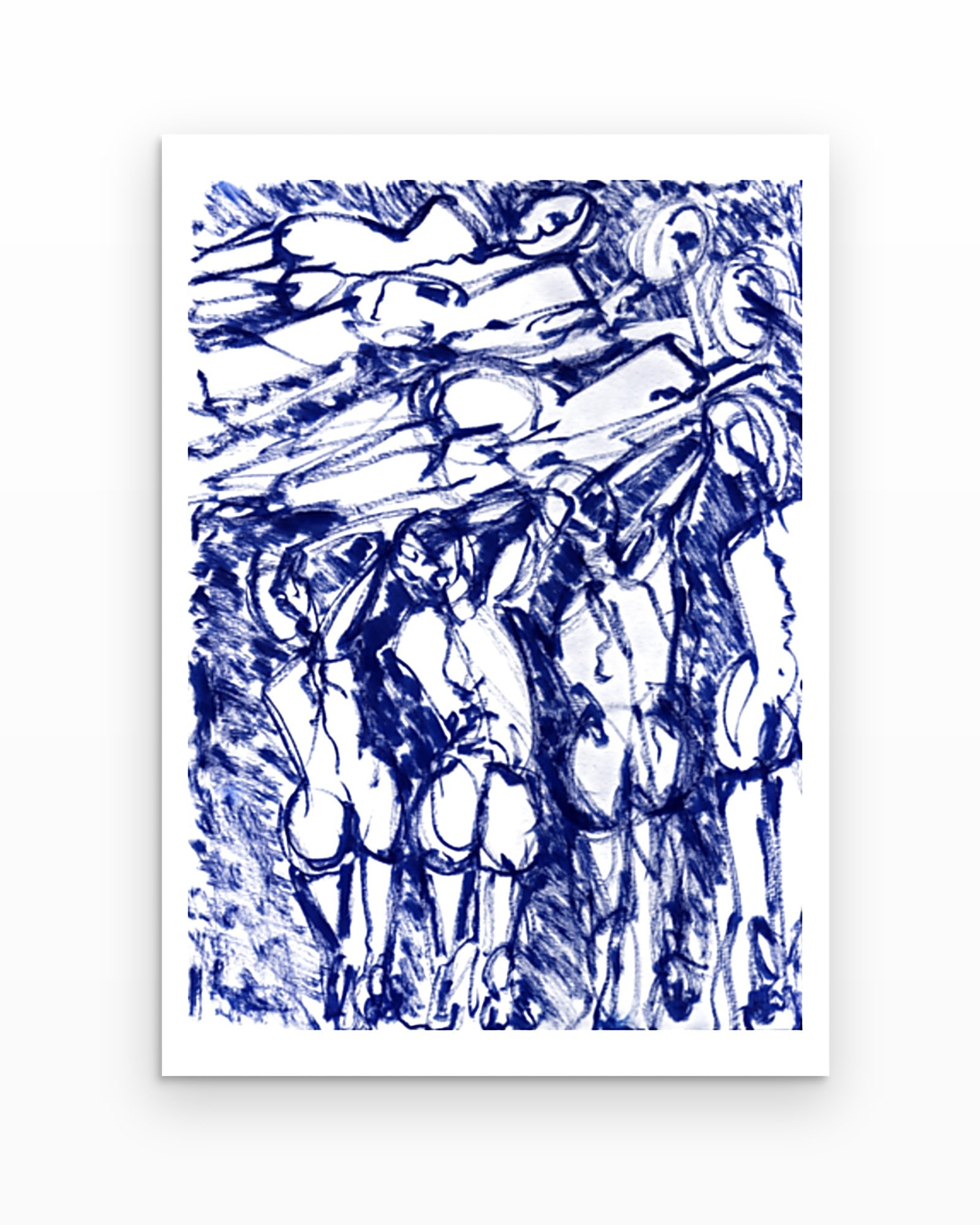 La plage poster A3