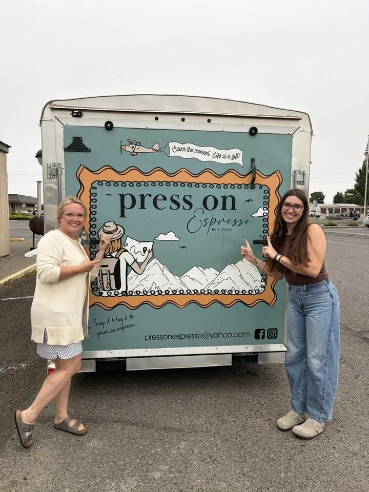 Founded by Olivia Long, Press On Espresso is a family-run mobile espresso business built around great drinks, genuine connection, and serving the communities we’re fortunate to be part of.