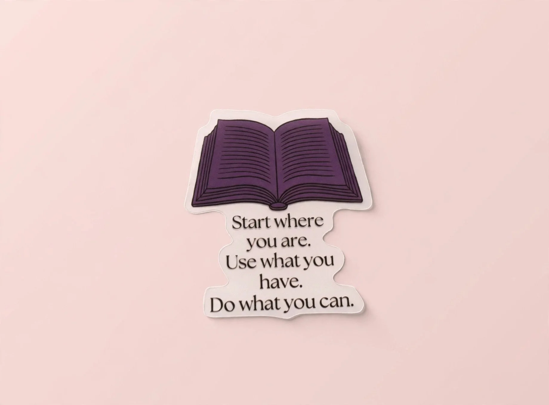 Start where you are