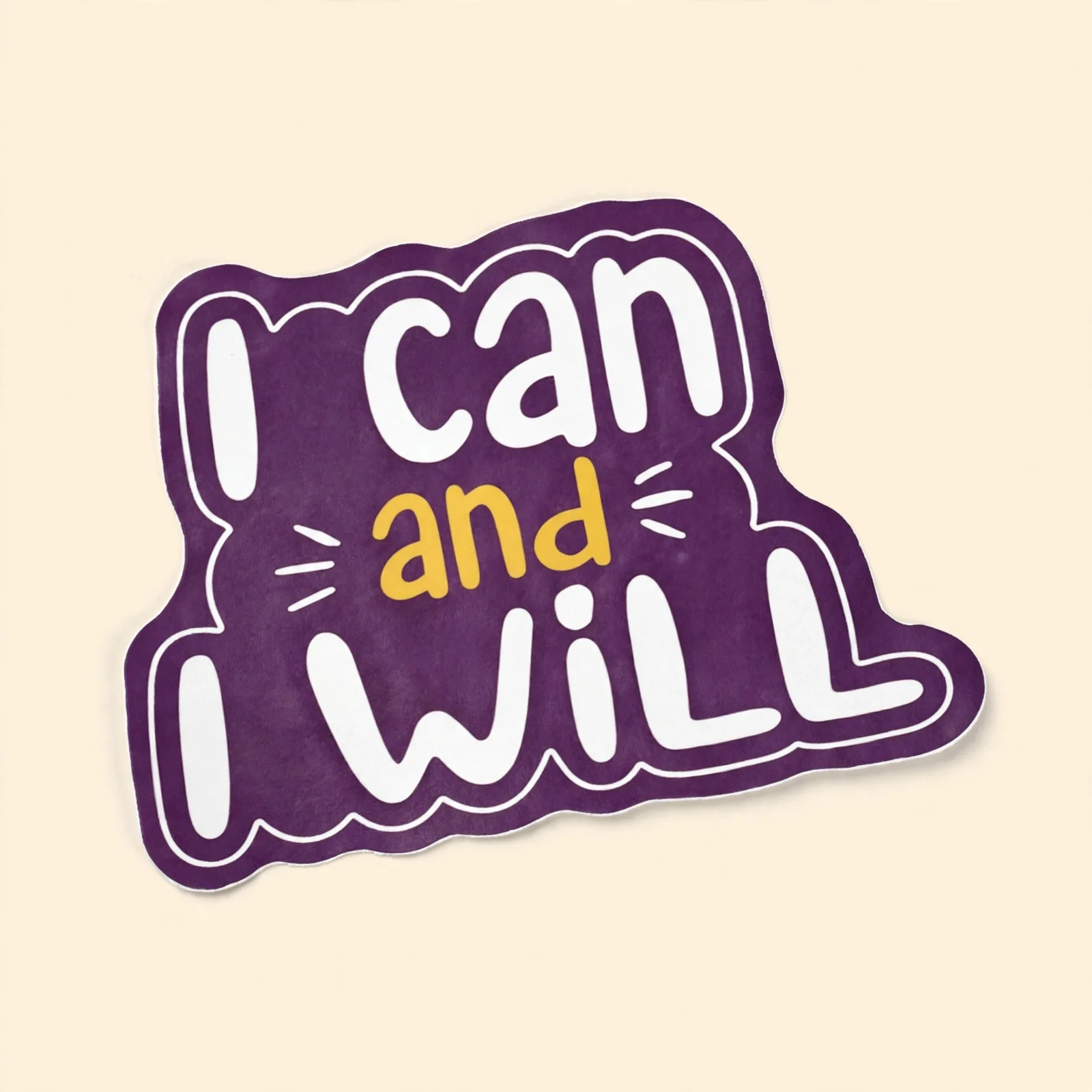 I can and I WILL