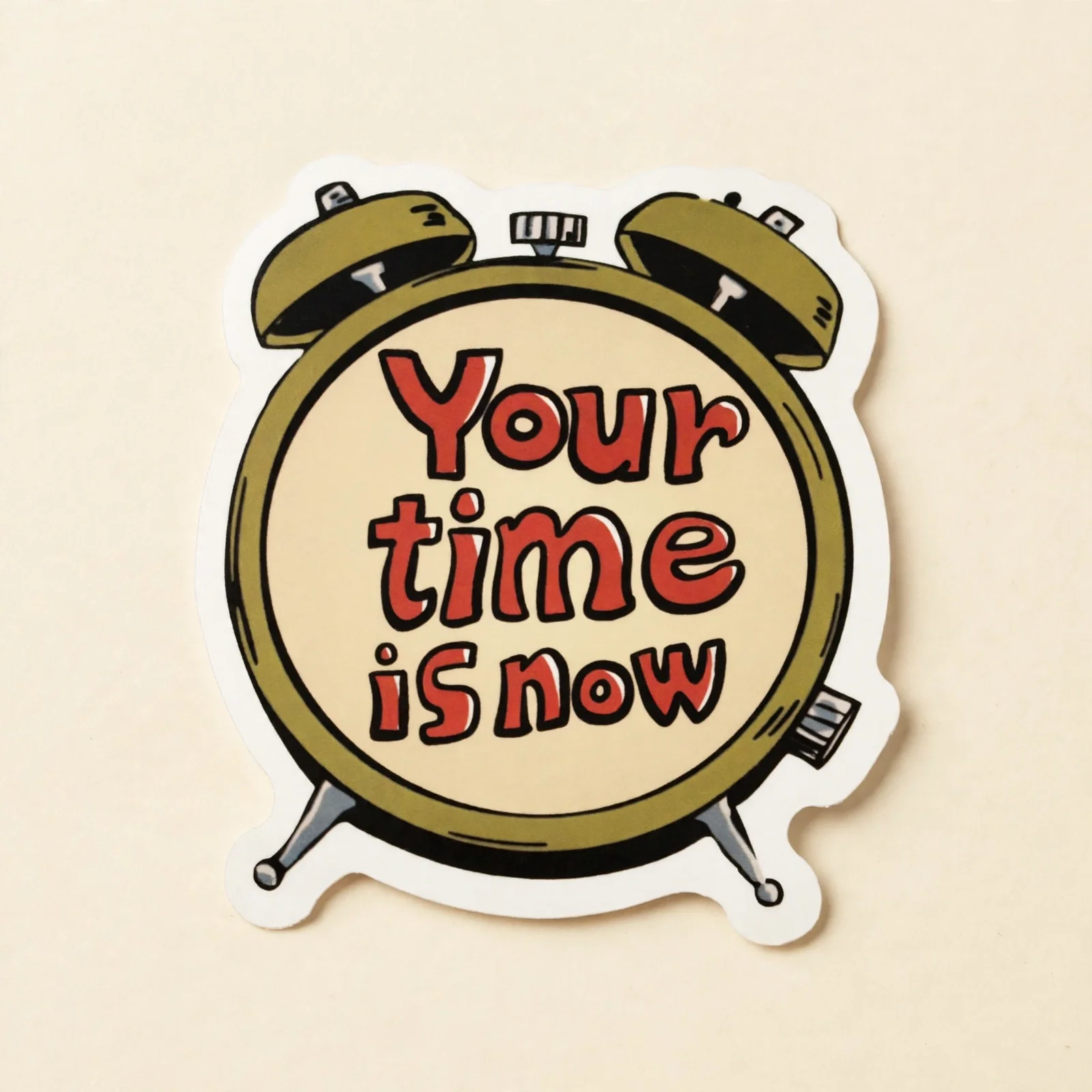 Your time is now
