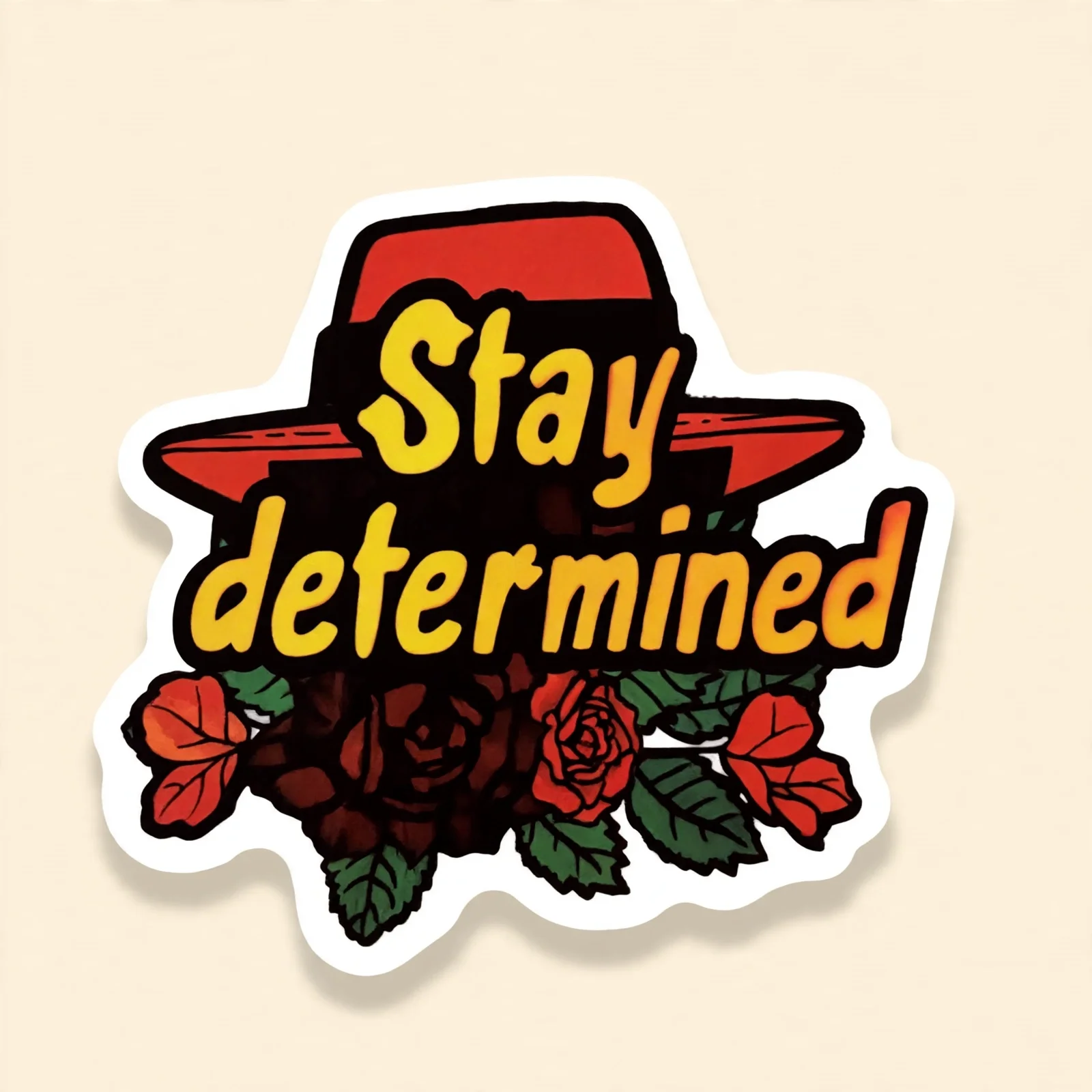 Stay determined