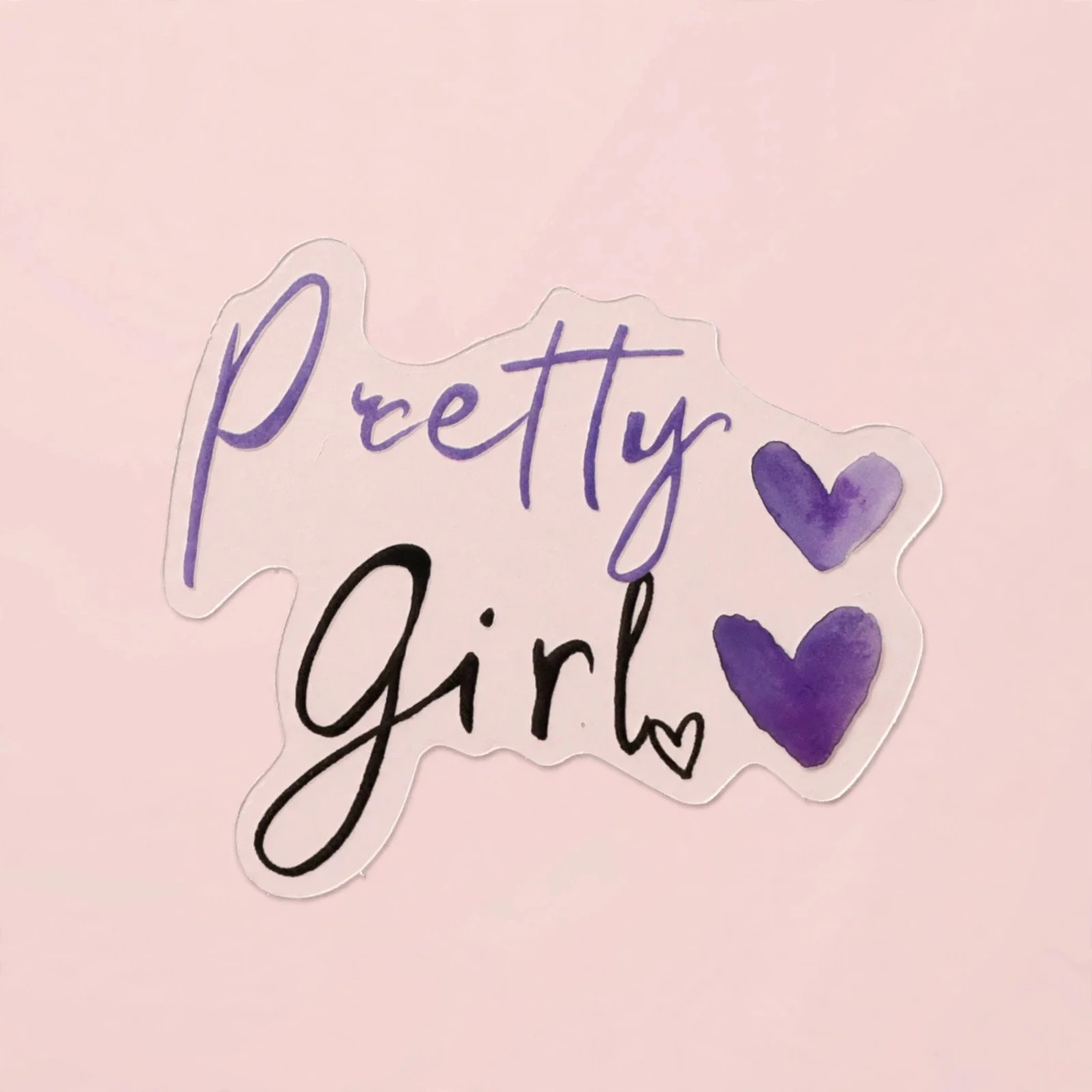 Pretty Girl 2 Purple Hearts