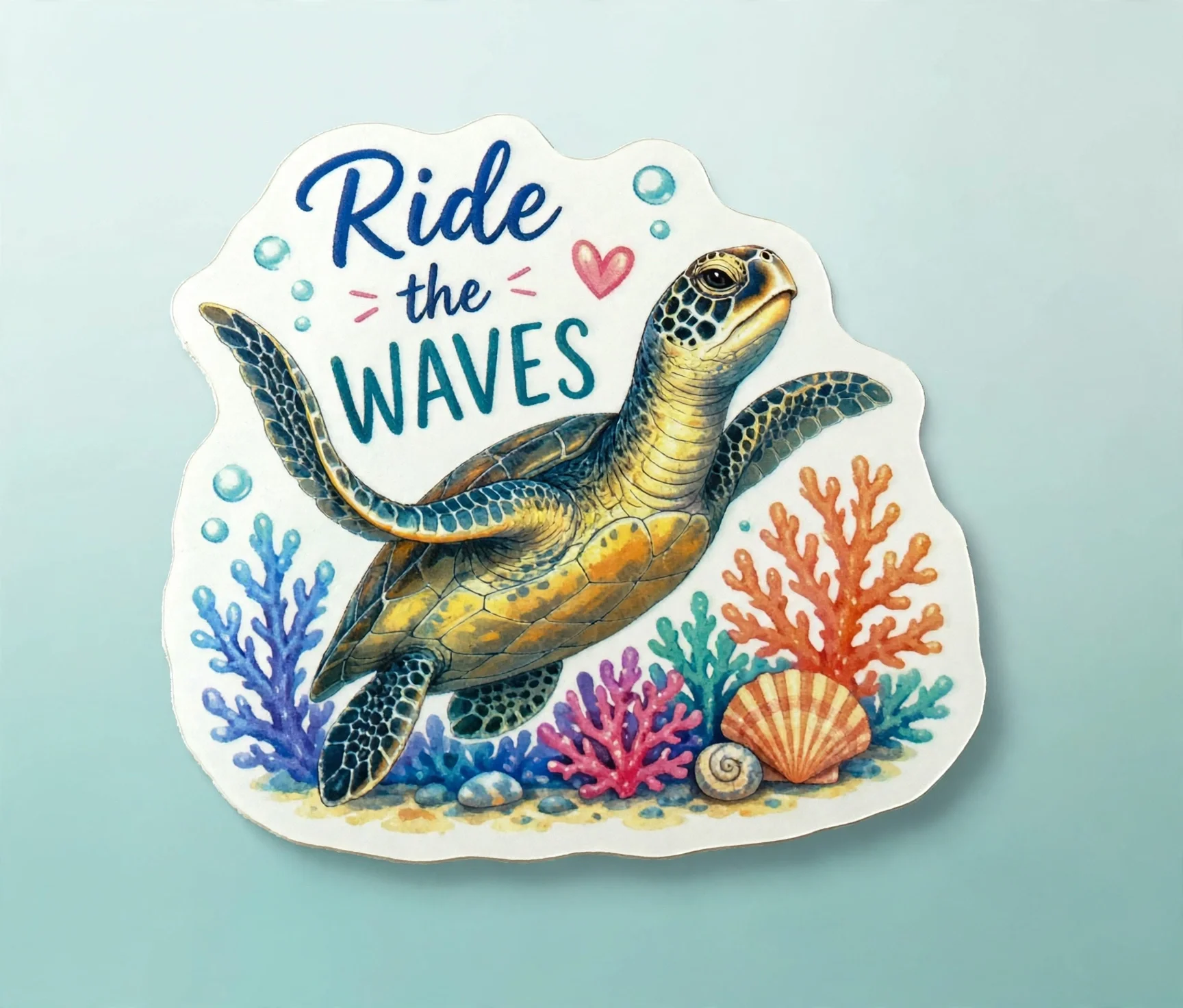 Ride the WAVES (Upward Turtle)