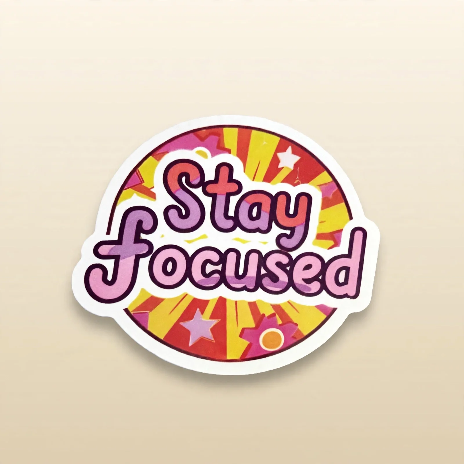 Stay Focused (Sunburst)