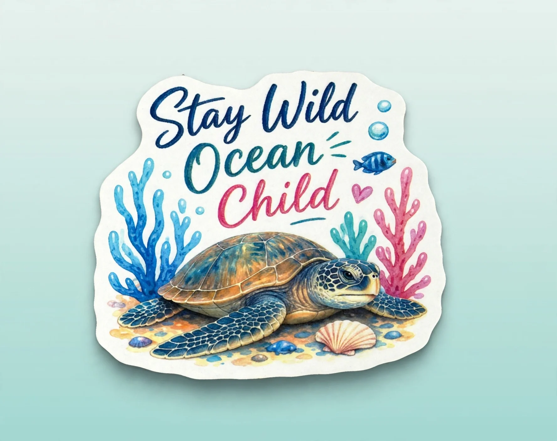 Stay Wild Ocean Child