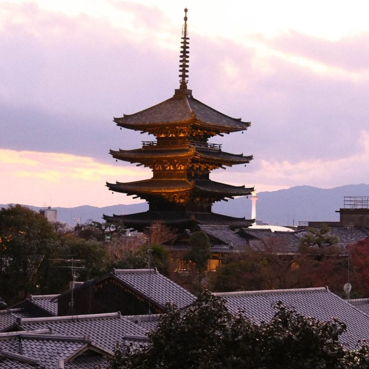 Traditional architecture and property in Kyoto, Japan