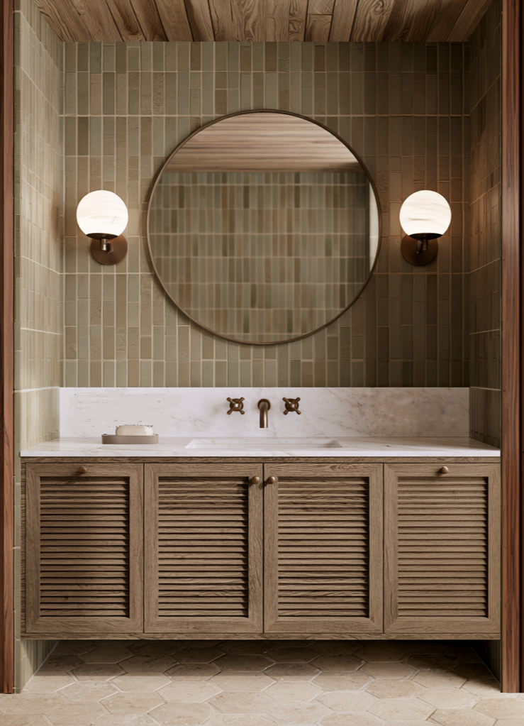 Tropical Half-Bath Project on O'ahu