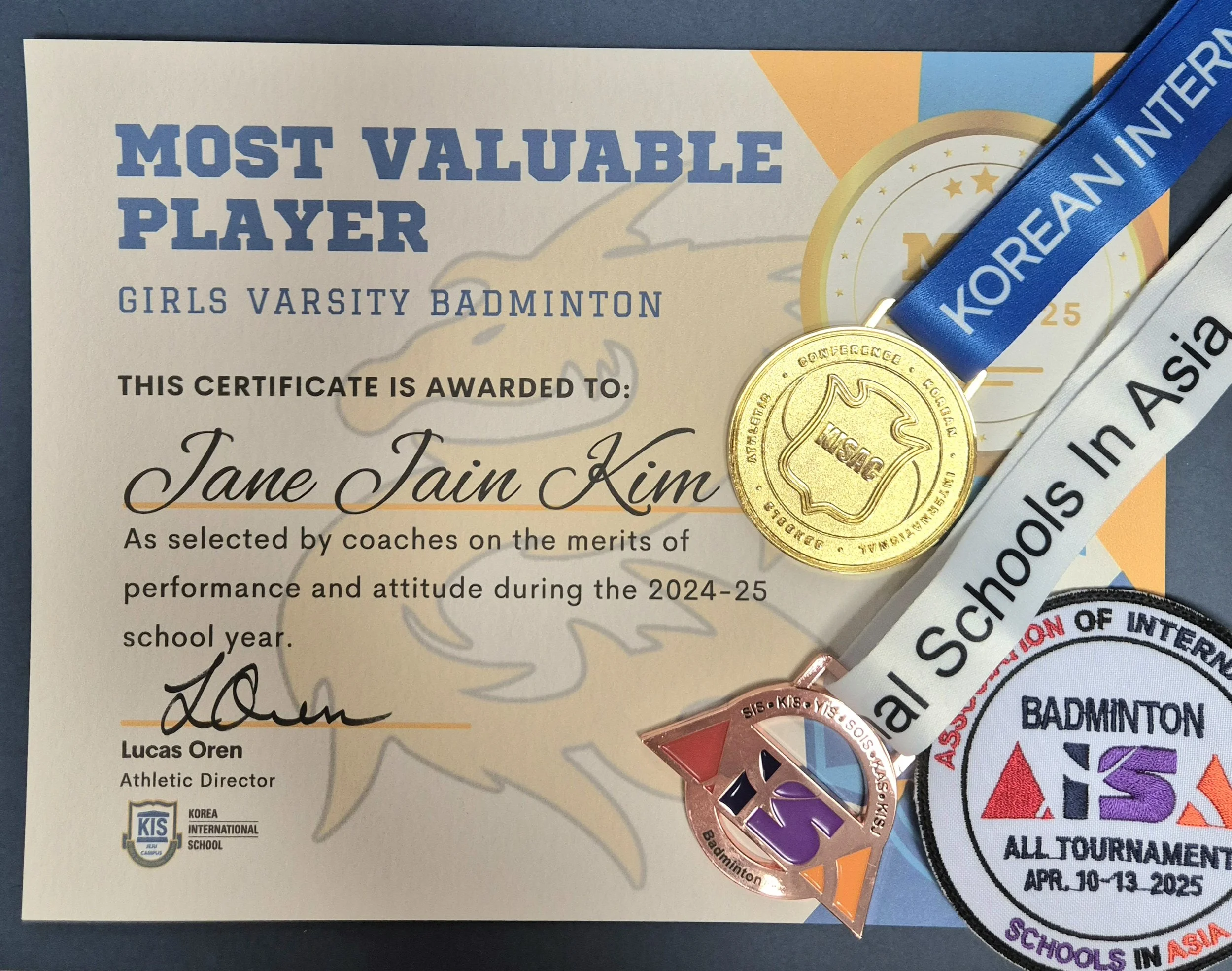 2025 Award