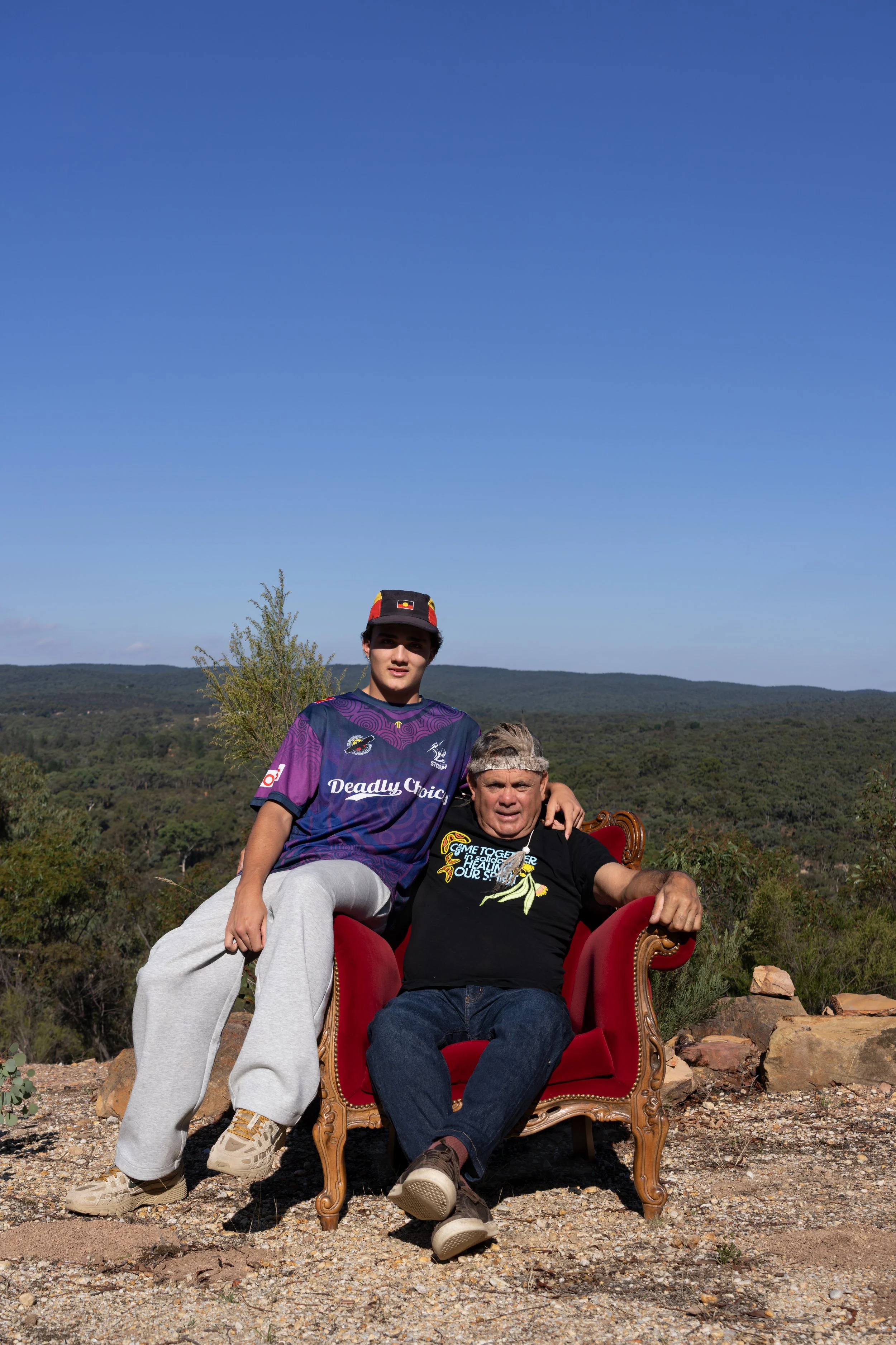 Uncle Ron and Lewis Murray – Musician / Storyteller and Upcoming Tennis Champion