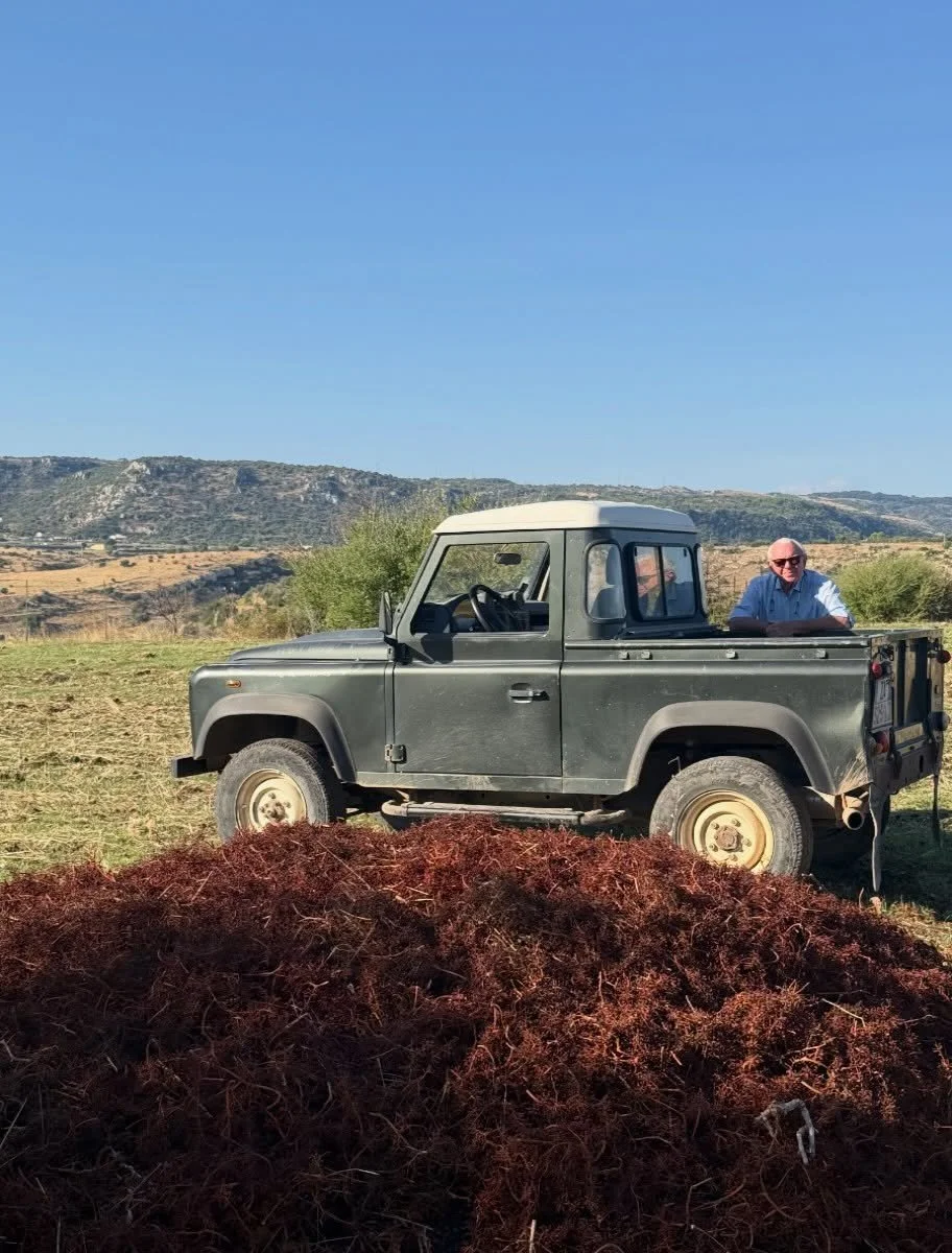 A moment at the estate.

#compost #montecarrubo #sicilianwine #vineyardlife