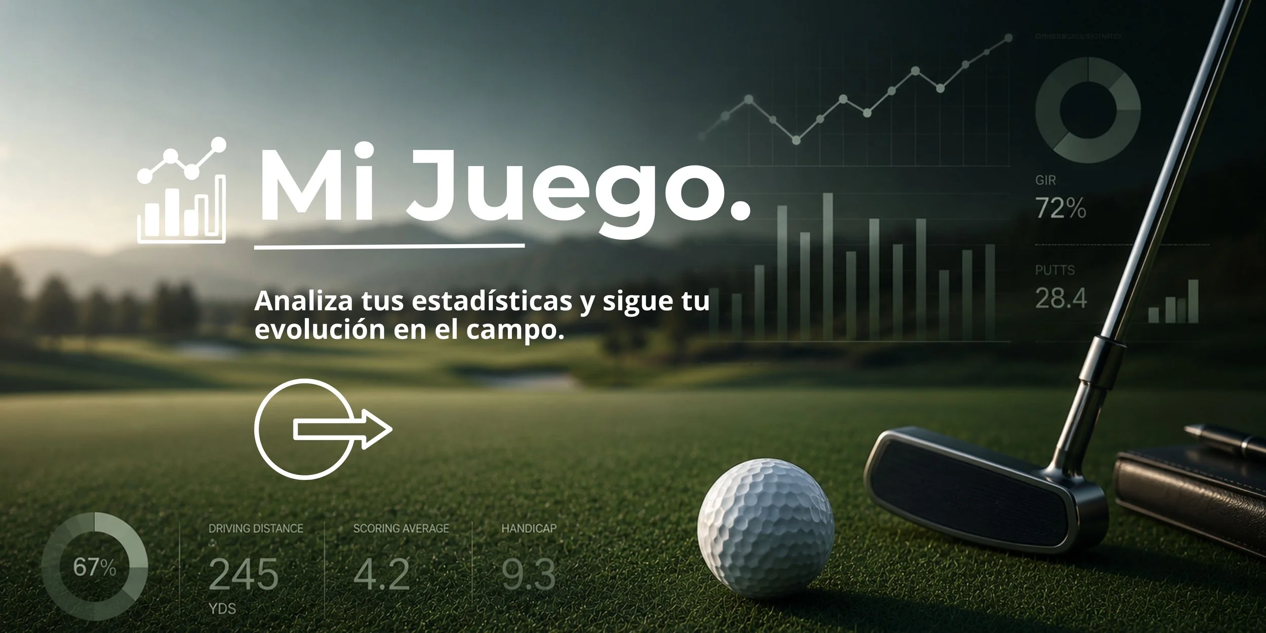 La experiencia del golfista empieza antes de llegar al campo