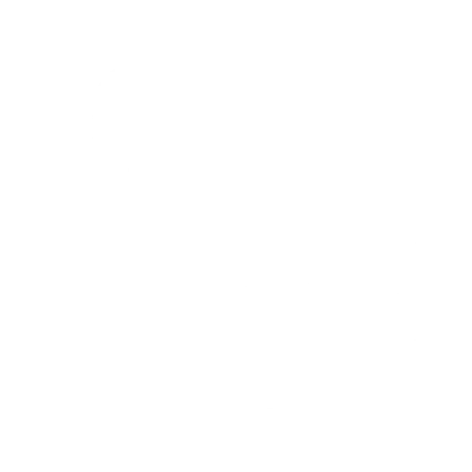 Pixelated black and white drawing of a toilet with a tank and lid, and a seat, on a black background.