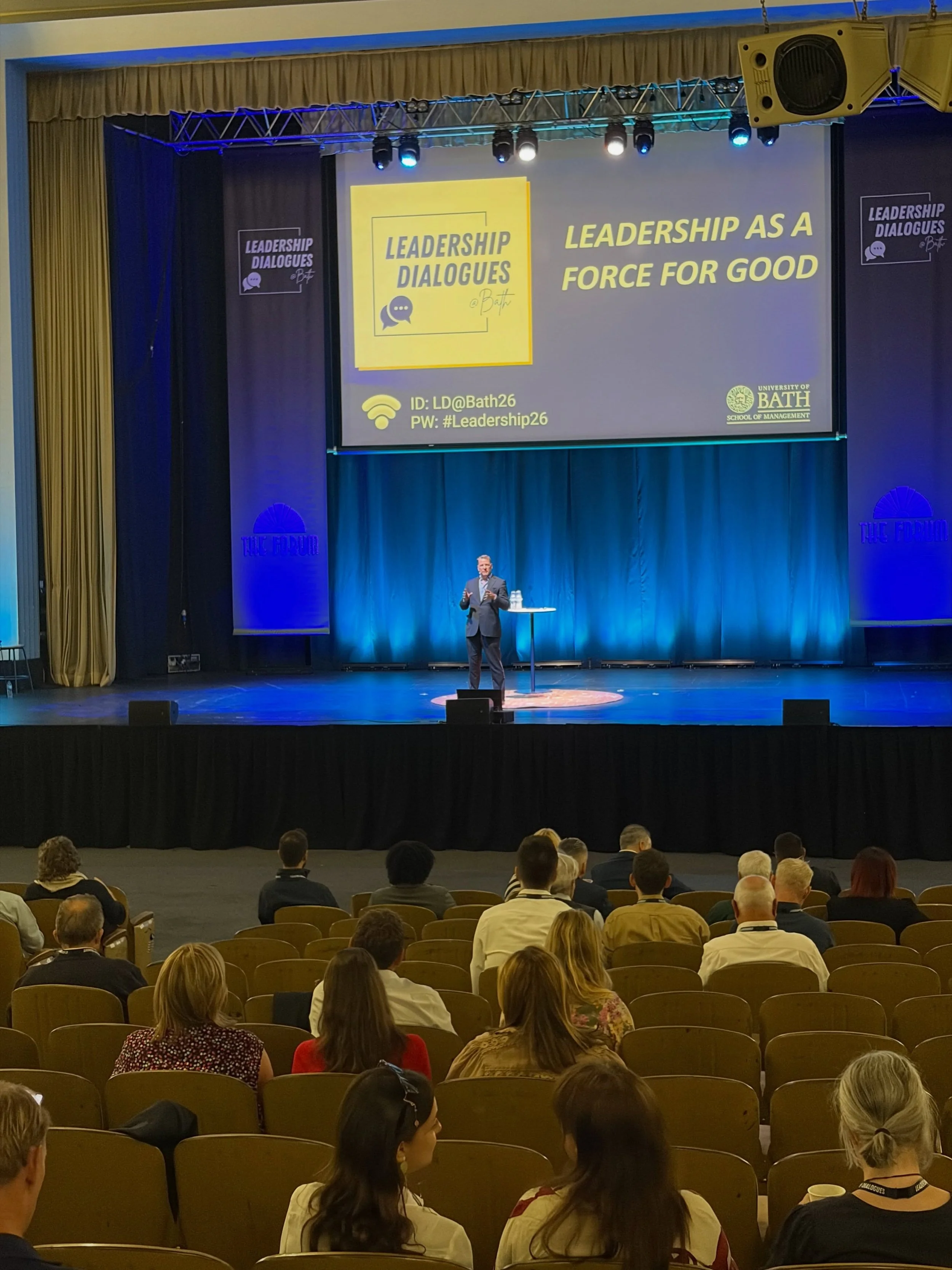 And we&rsquo;re off&hellip; lots to discuss today at #LeadershipDialogues 2026 at @theforumbath