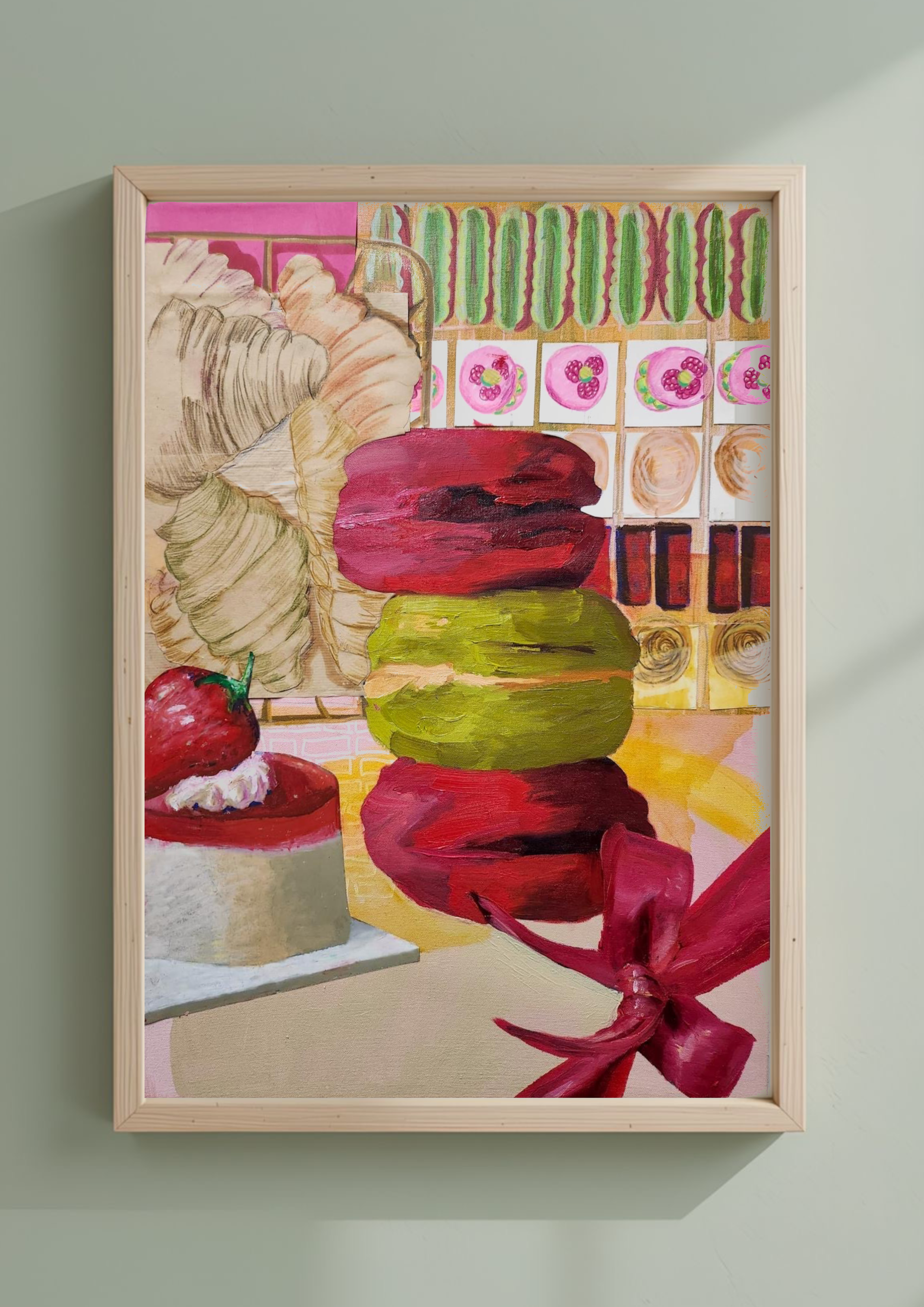 Macaron Art Print