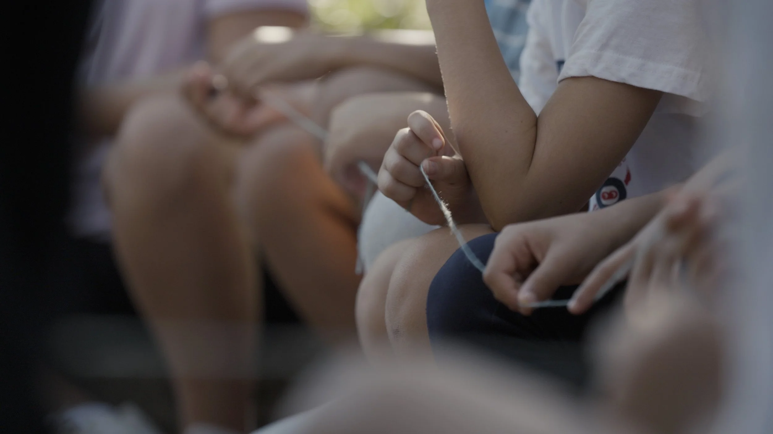 Frame do filme 'Baldio' Documentário.
Crianças que participam no festival enraizarte - Teatro experimental de Lagos