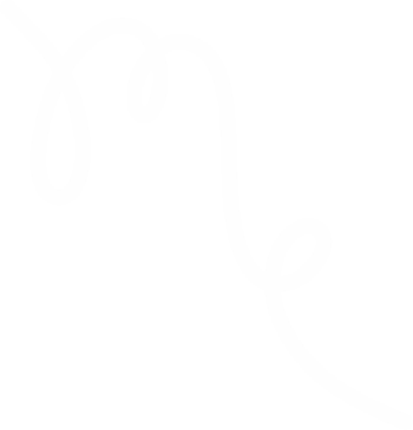 A line drawing of a light bulb with a filament, against a black background.