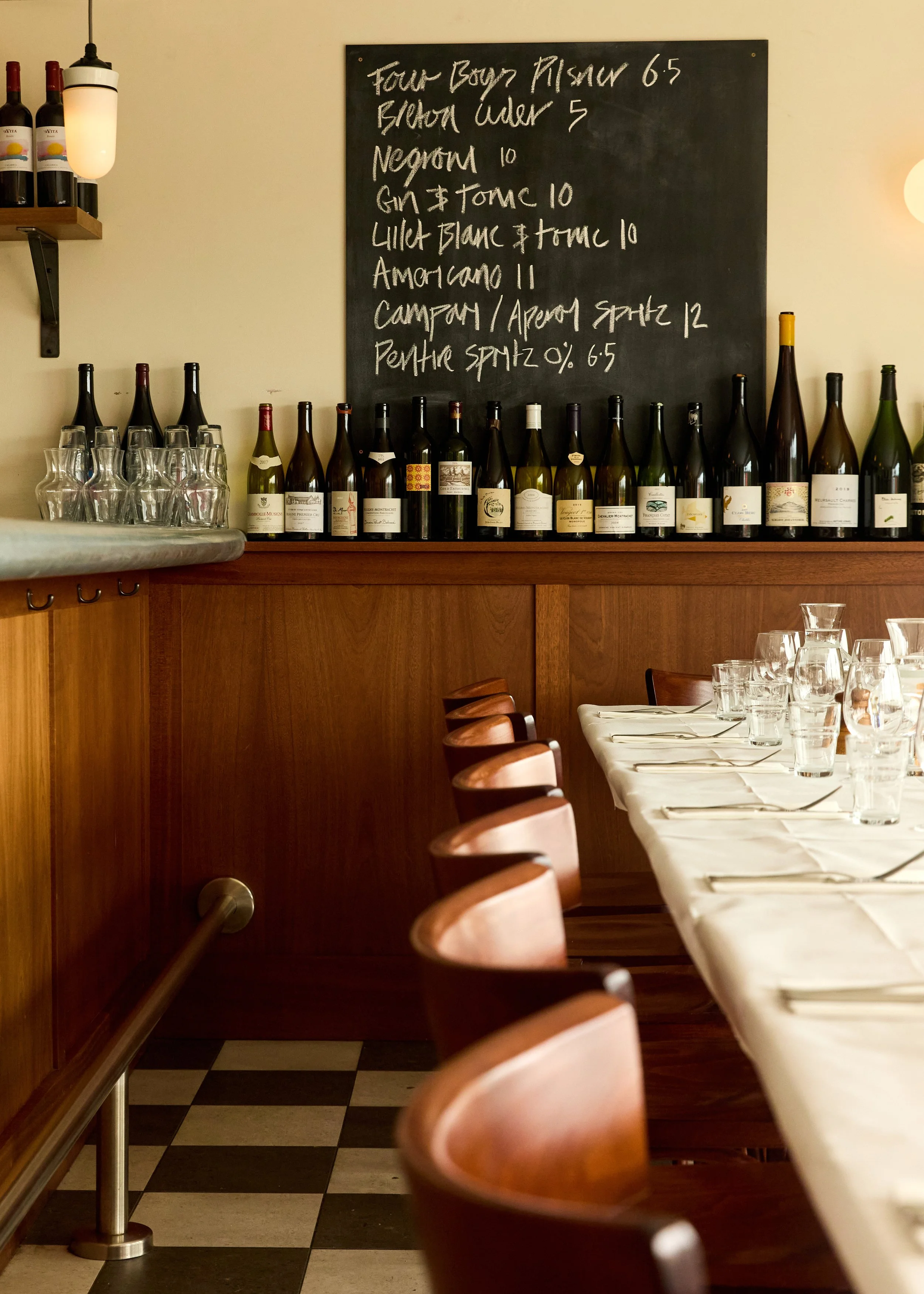 wine in rock restaurant 