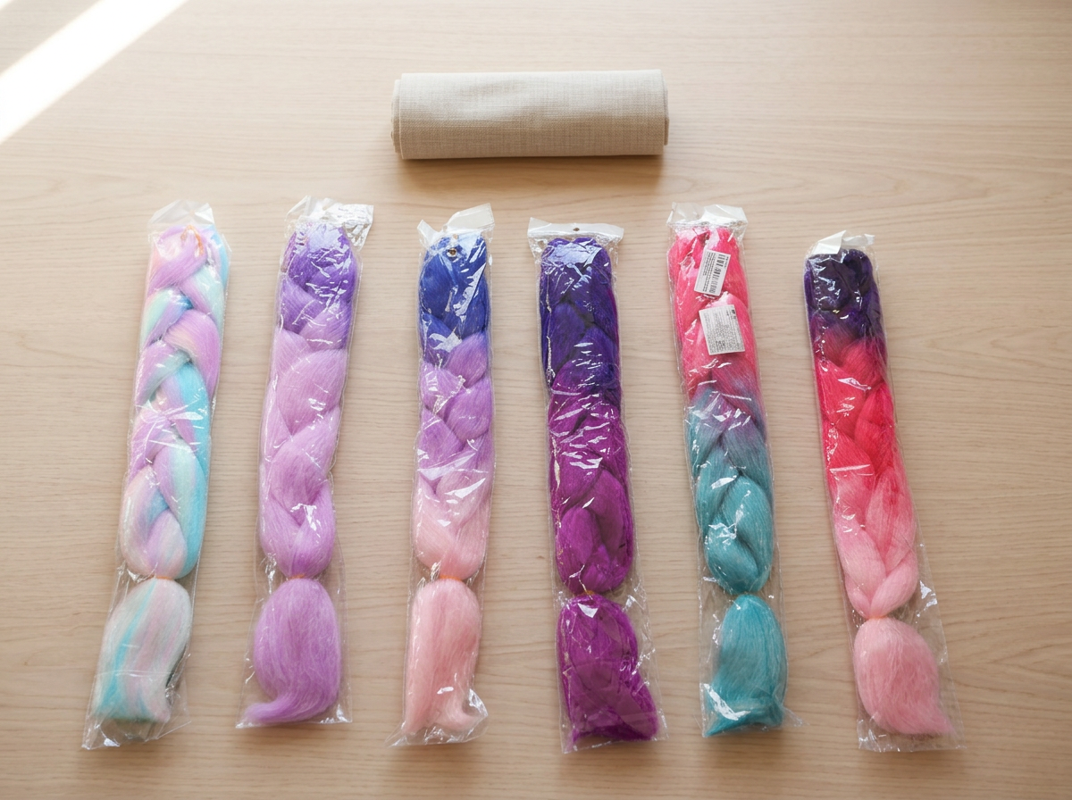 Pop of Colour Yaki Braid