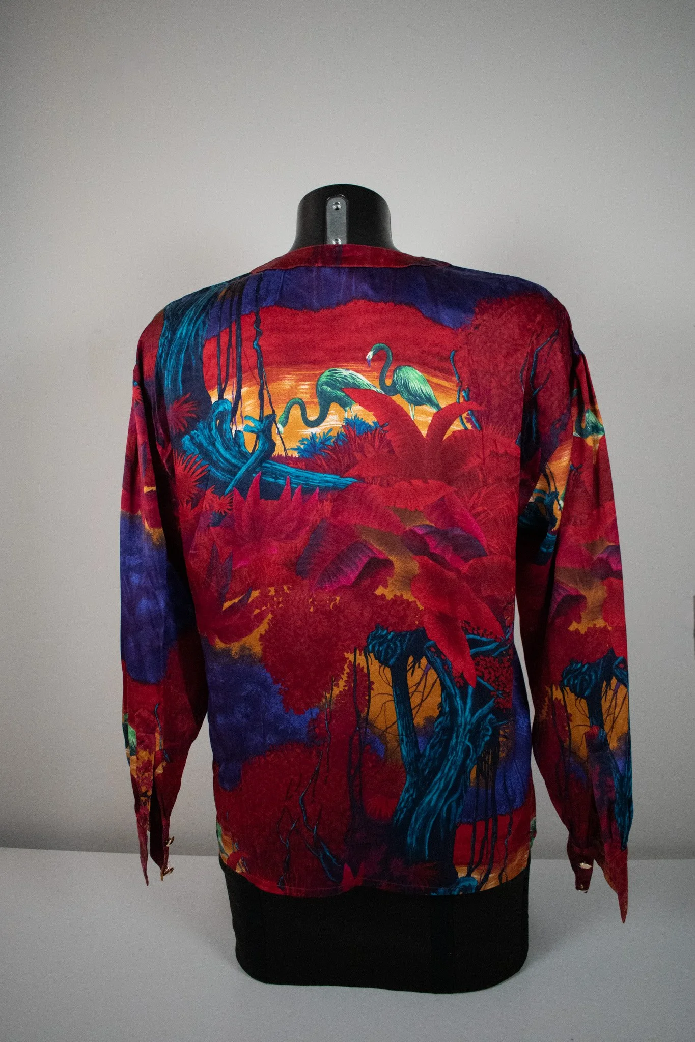 ESCADA by Margaretha Ley - Blusa de seda. Talla 38