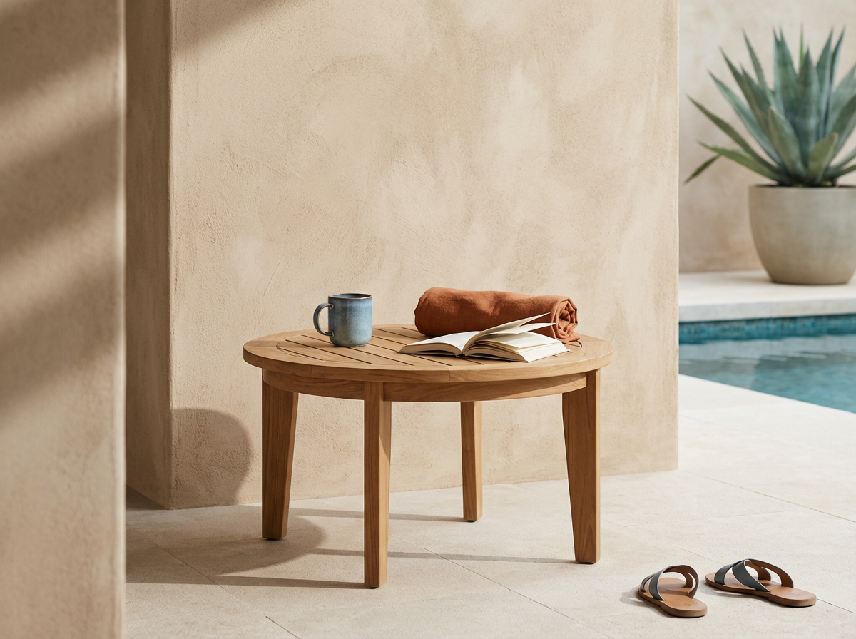 Teak Side Table