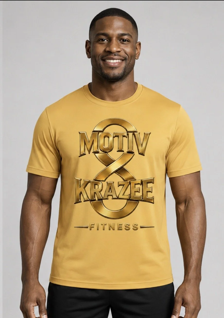 M8K8 Men's Sport Tee Vegas Gold