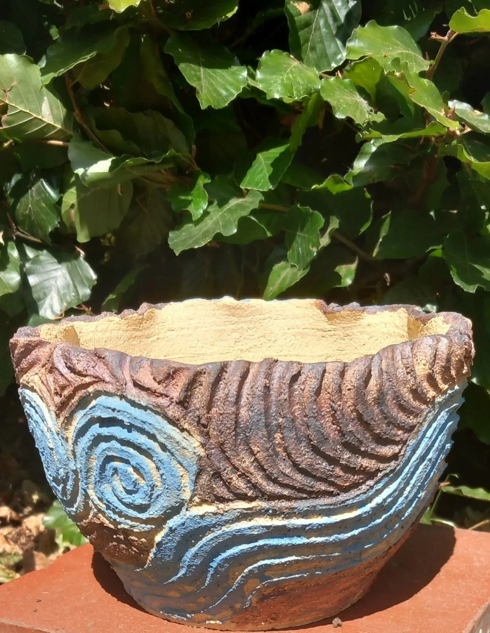 Swirling Streams Planter