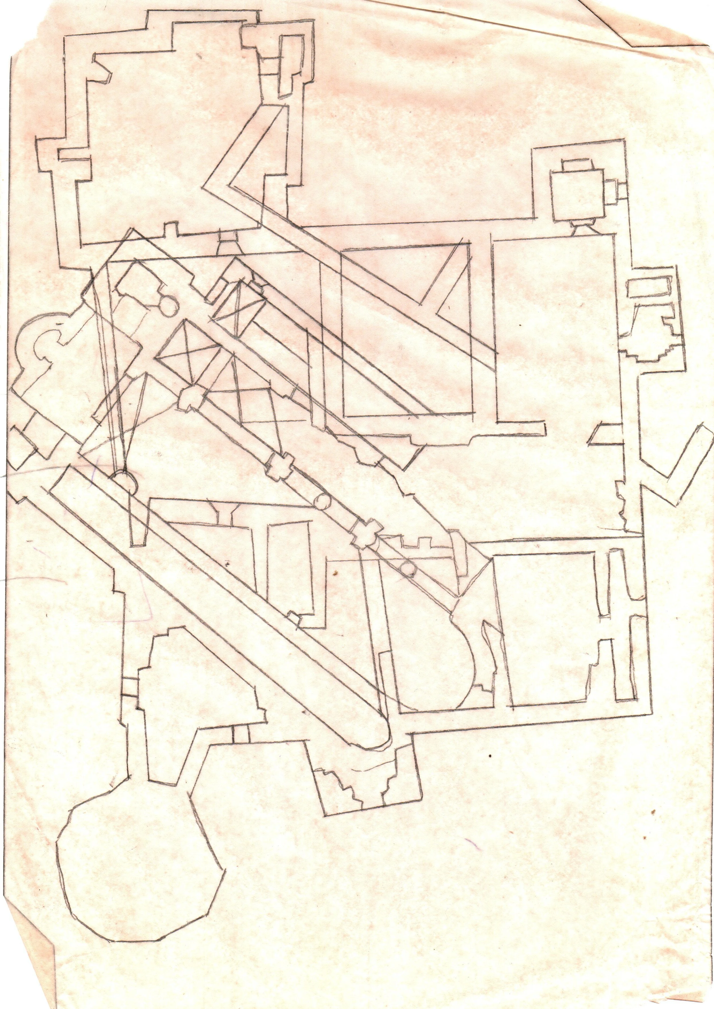 ichnographies: salzburg series, pencil on paper, A4, 2026.