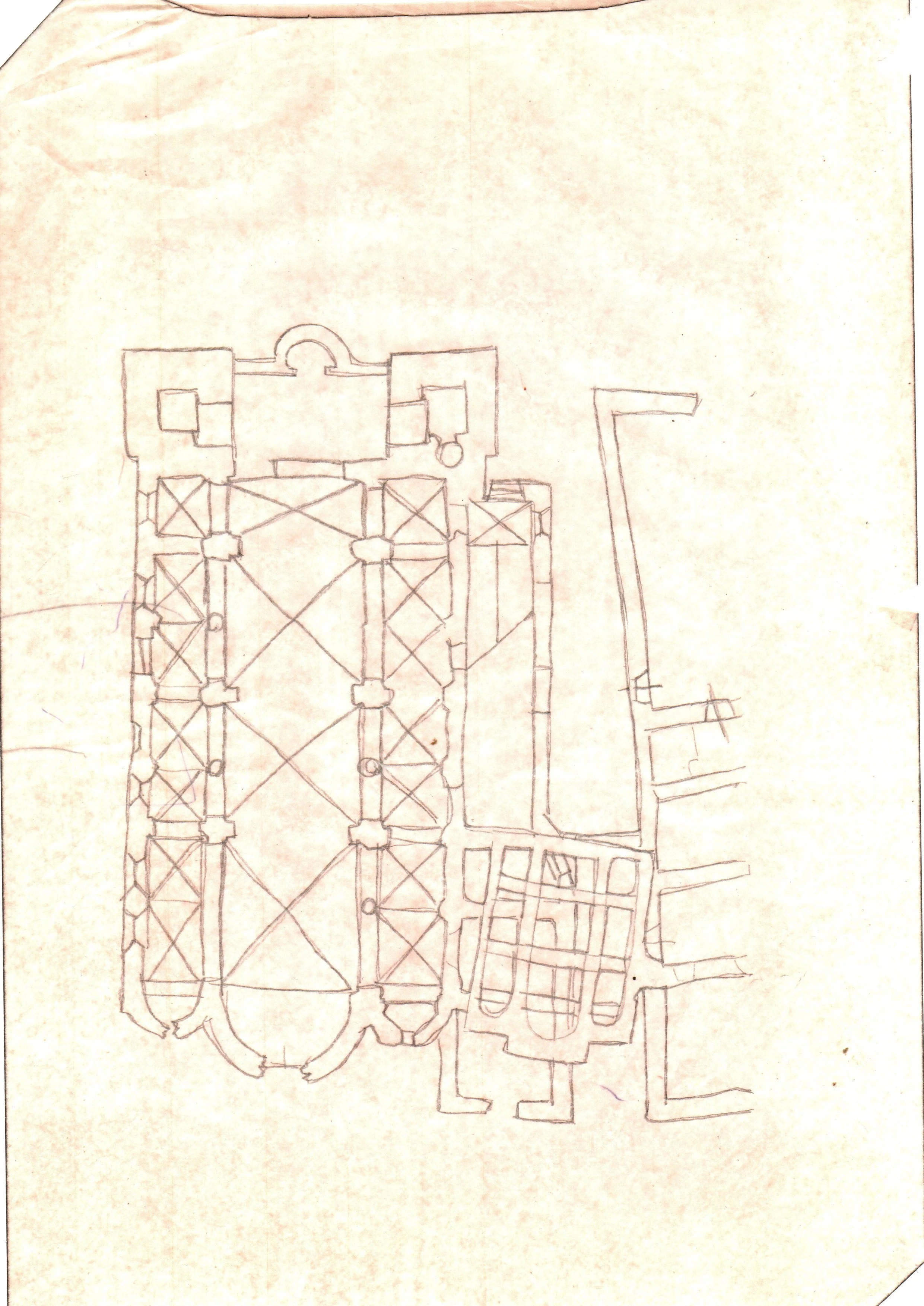 ichnographies: salzburg series, pencil on paper, A4, 2026.