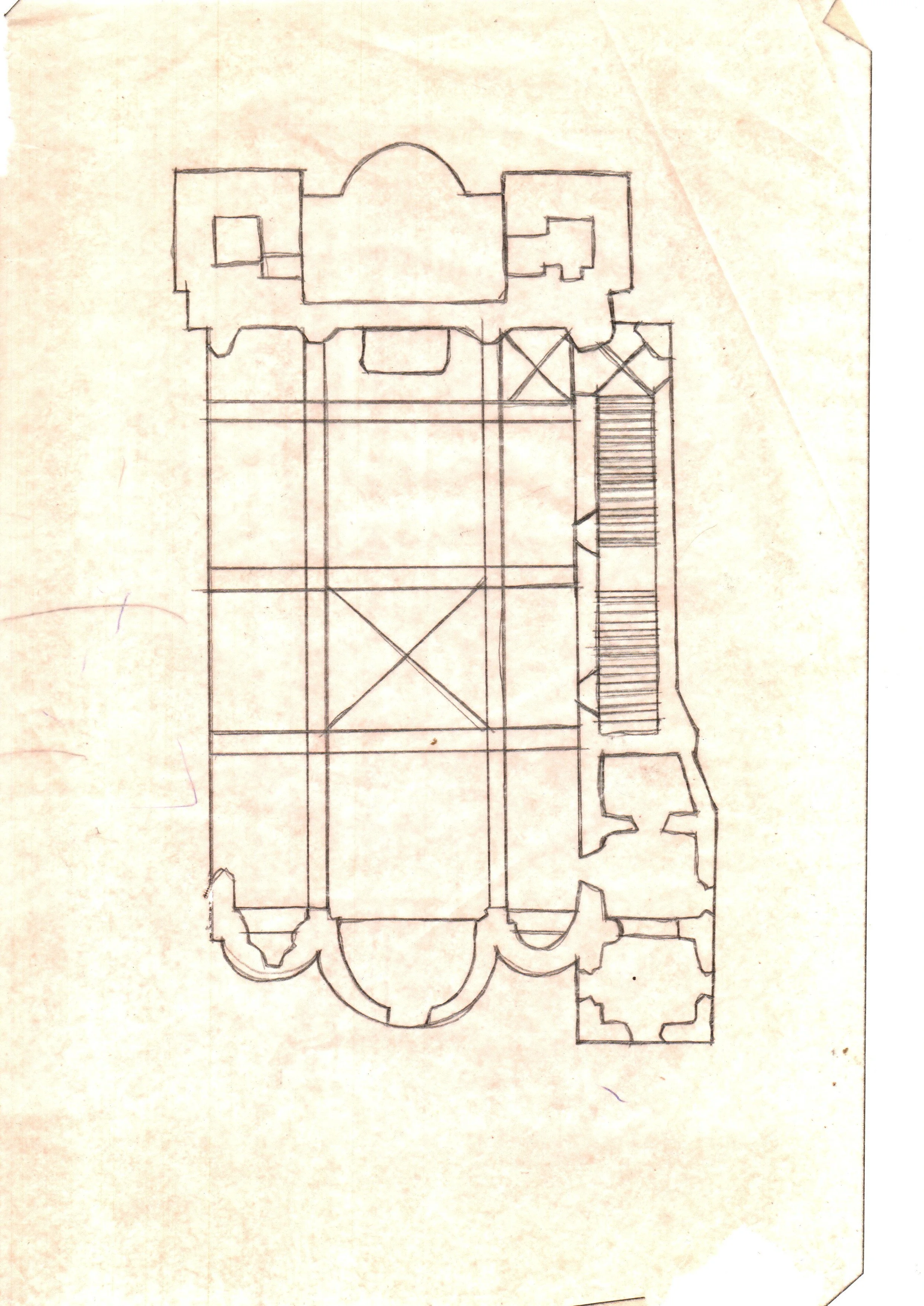 ichnographies: salzburg series, pencil on paper, A4, 2026.