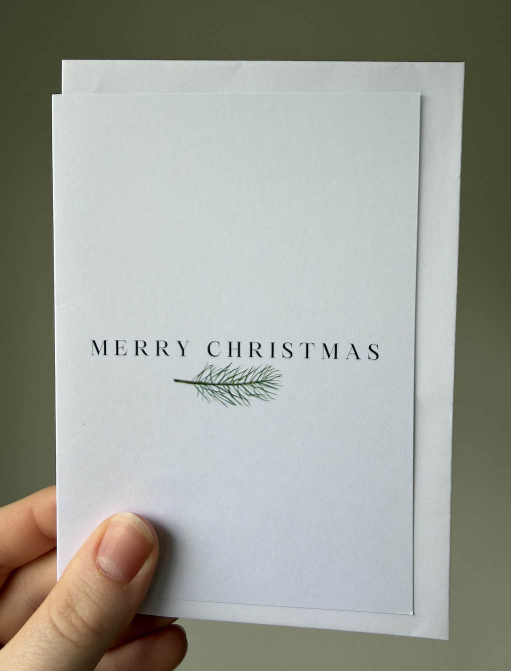 Merry Christmas Card (Simple)