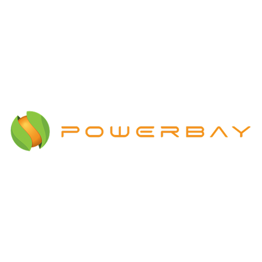 Pointera logo with a green and orange leaf symbol
