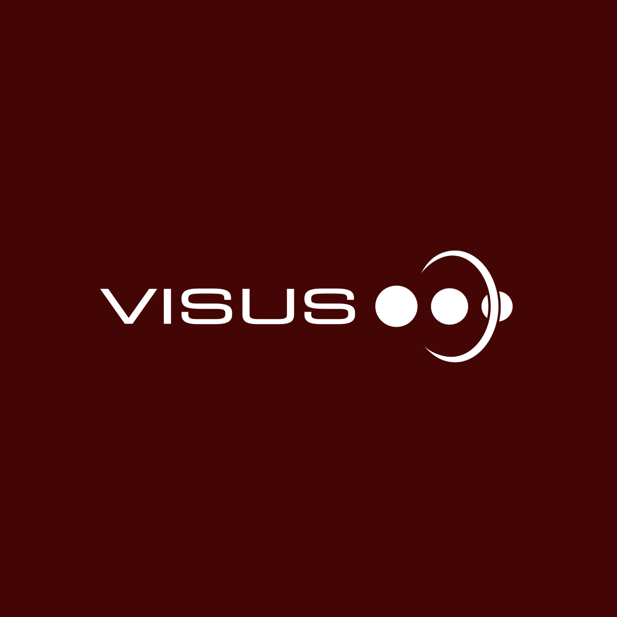 Red and black background with the partial text 'VISU' visible in white.