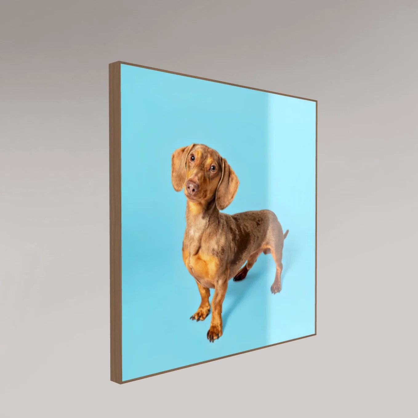 Solid Wood Art Box. (Rectangle 4:3)