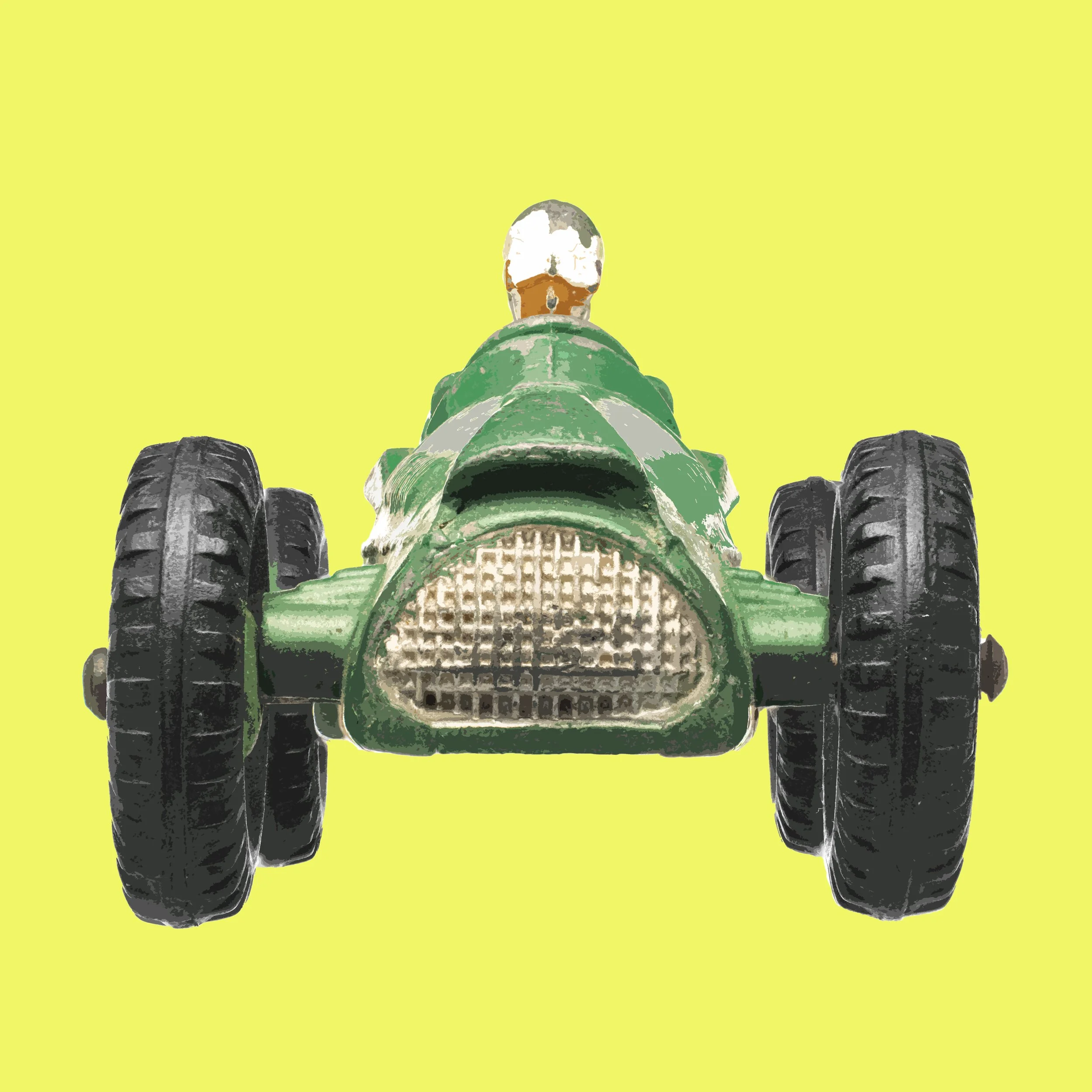 Pop Art Racing Car