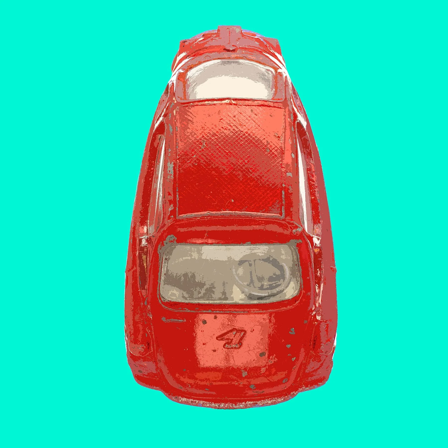 Red Bubble Car on Mint