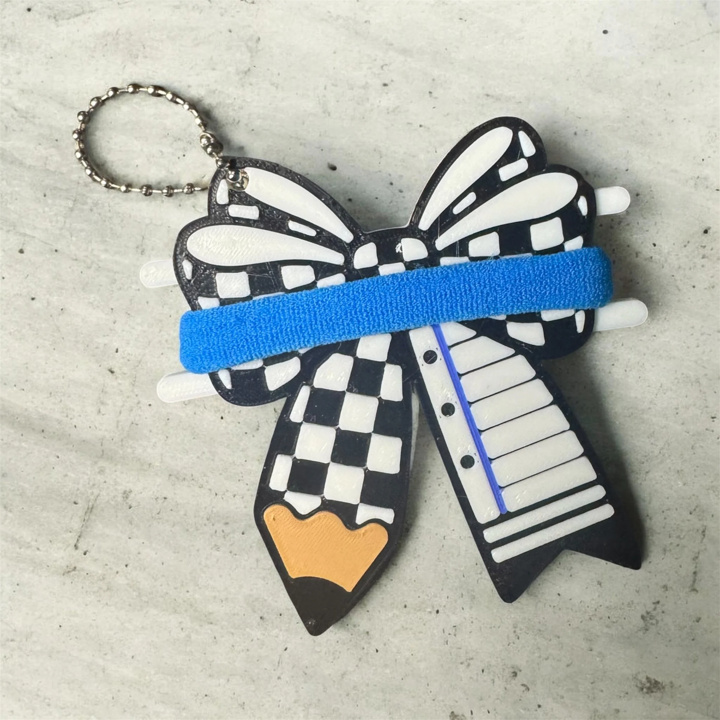 Hair Tie Keychains