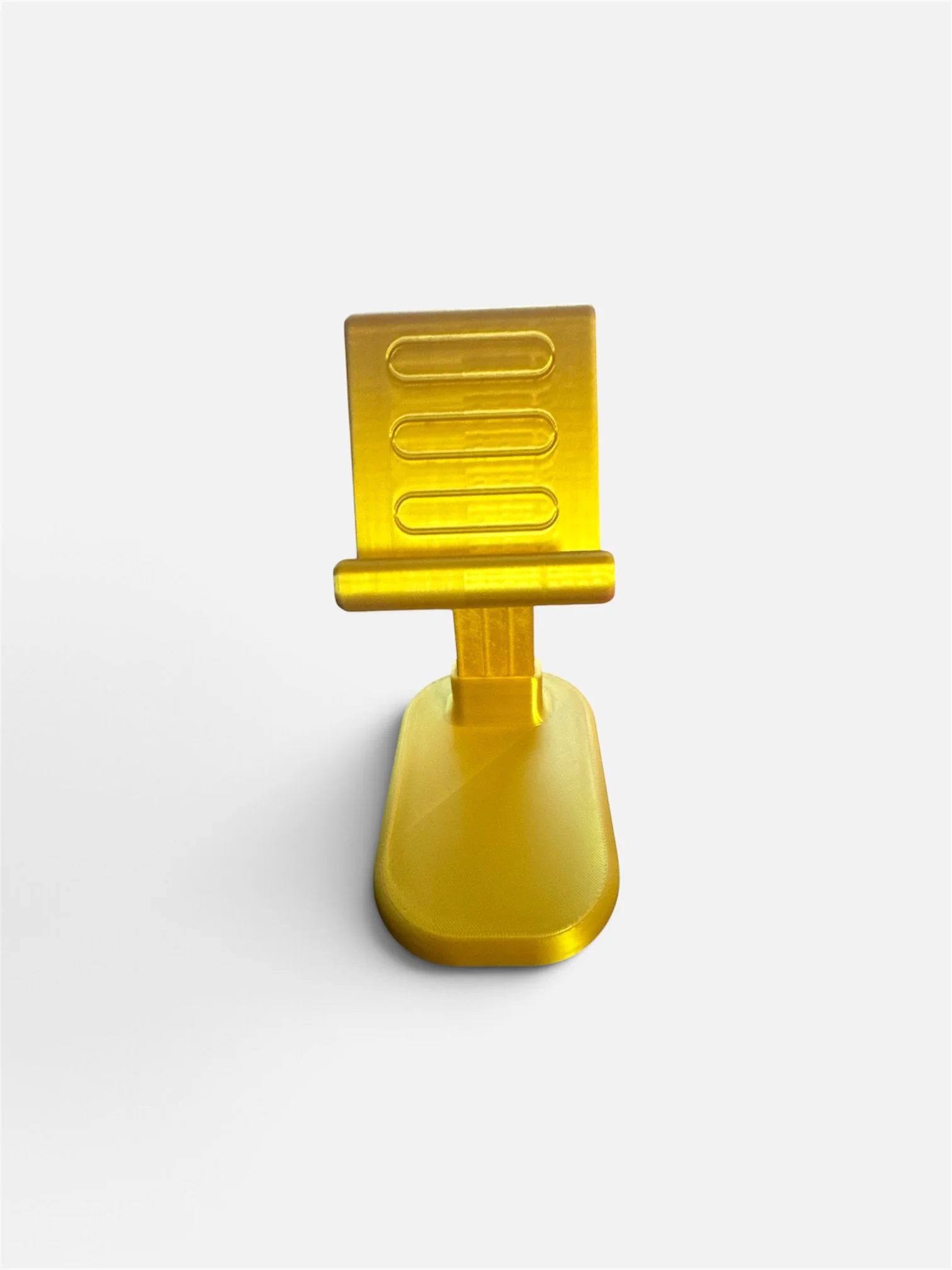 Desk Cell Phone Holder w/charging cord spot