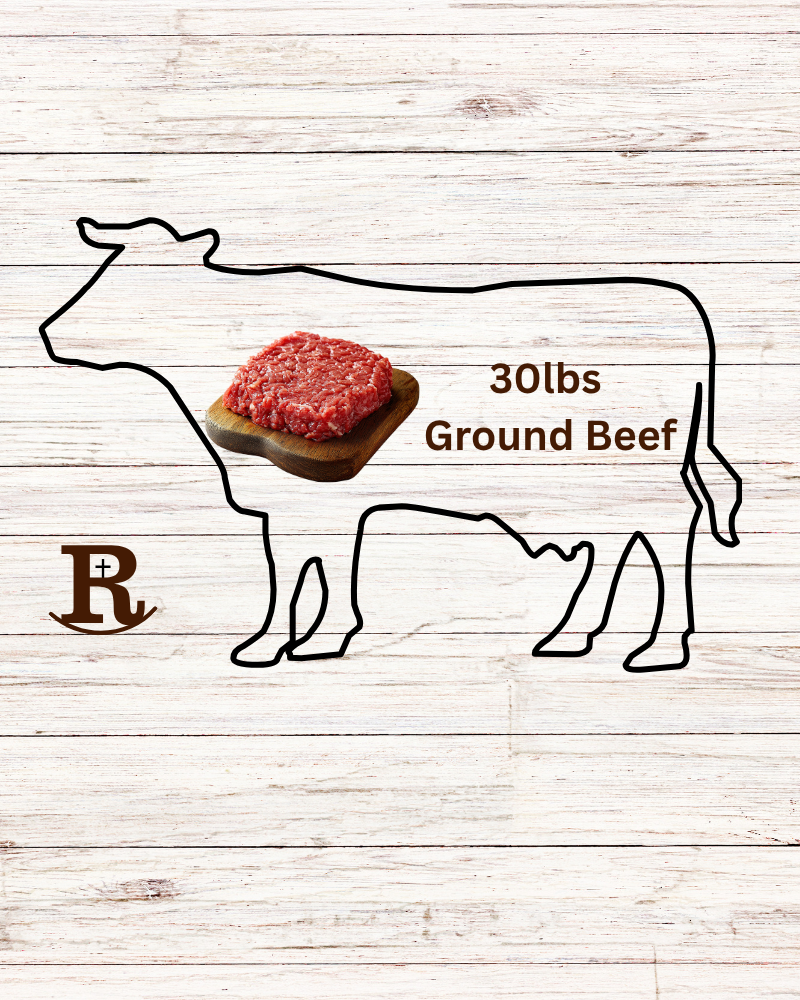 Ground Beef 30lb Box