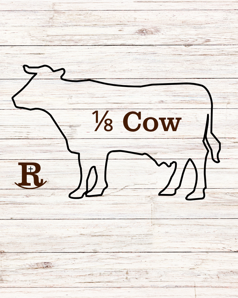 1/8 Cow Box (50lbs of Beef)
