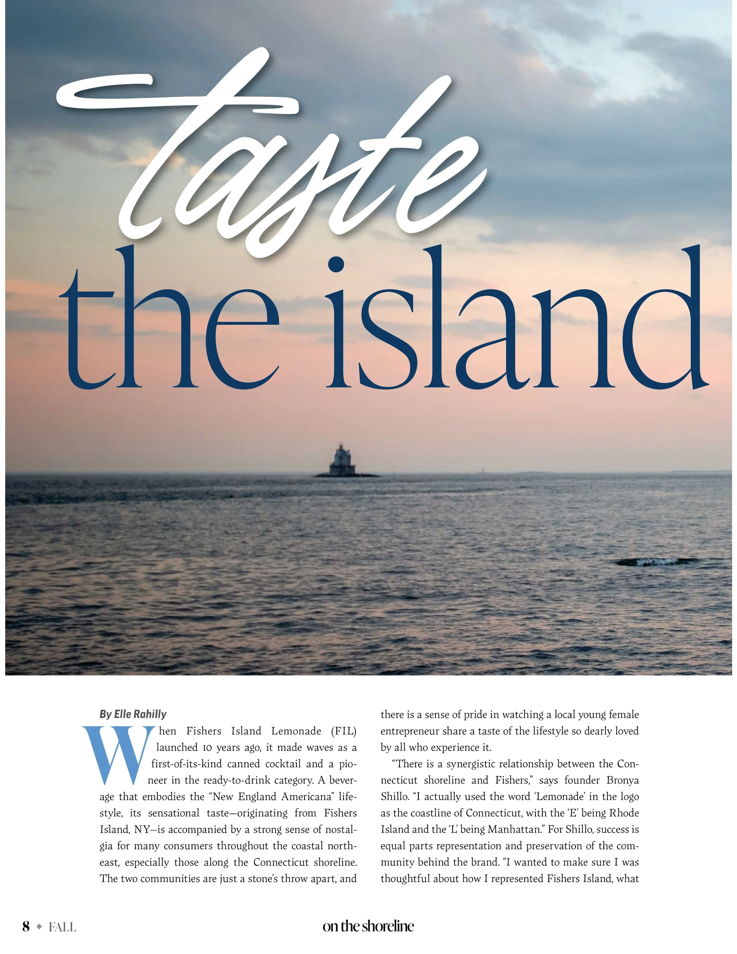 Taste the island | On the Shoreline, August 2024